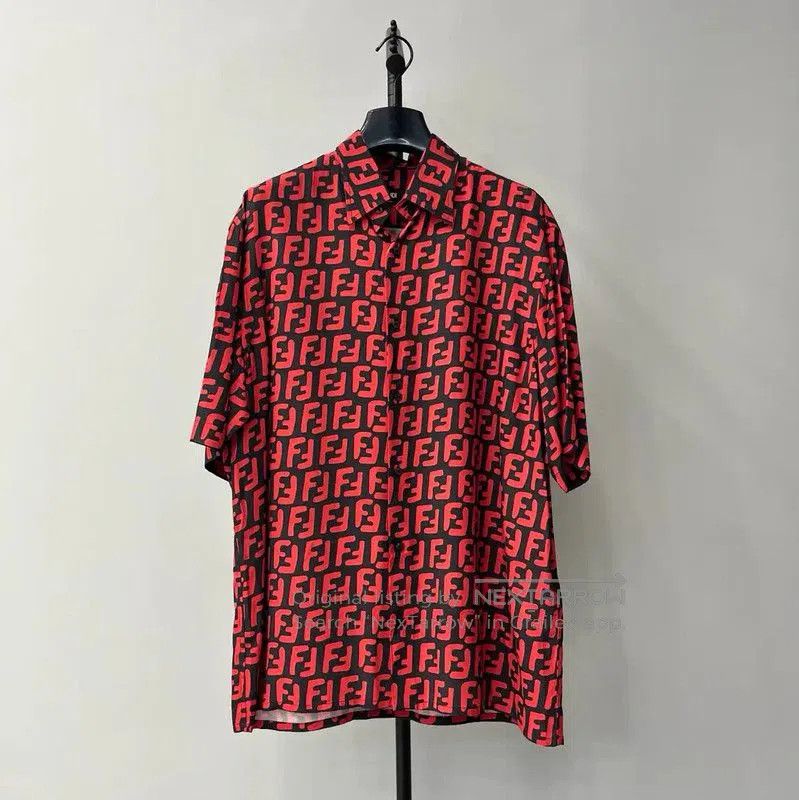 Fendi Fendi Summer Red Logo Short-Sleeve T-Shirt . Size US XS / EU 42 / 0 - 1 Thumbnail