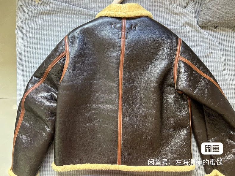 The Real McCoy's The Real McCoy's D1 Pilot's Jacket - Fur-Coated One-piece A Size US M / EU 48-50 / 2 - 2 Thumbnail