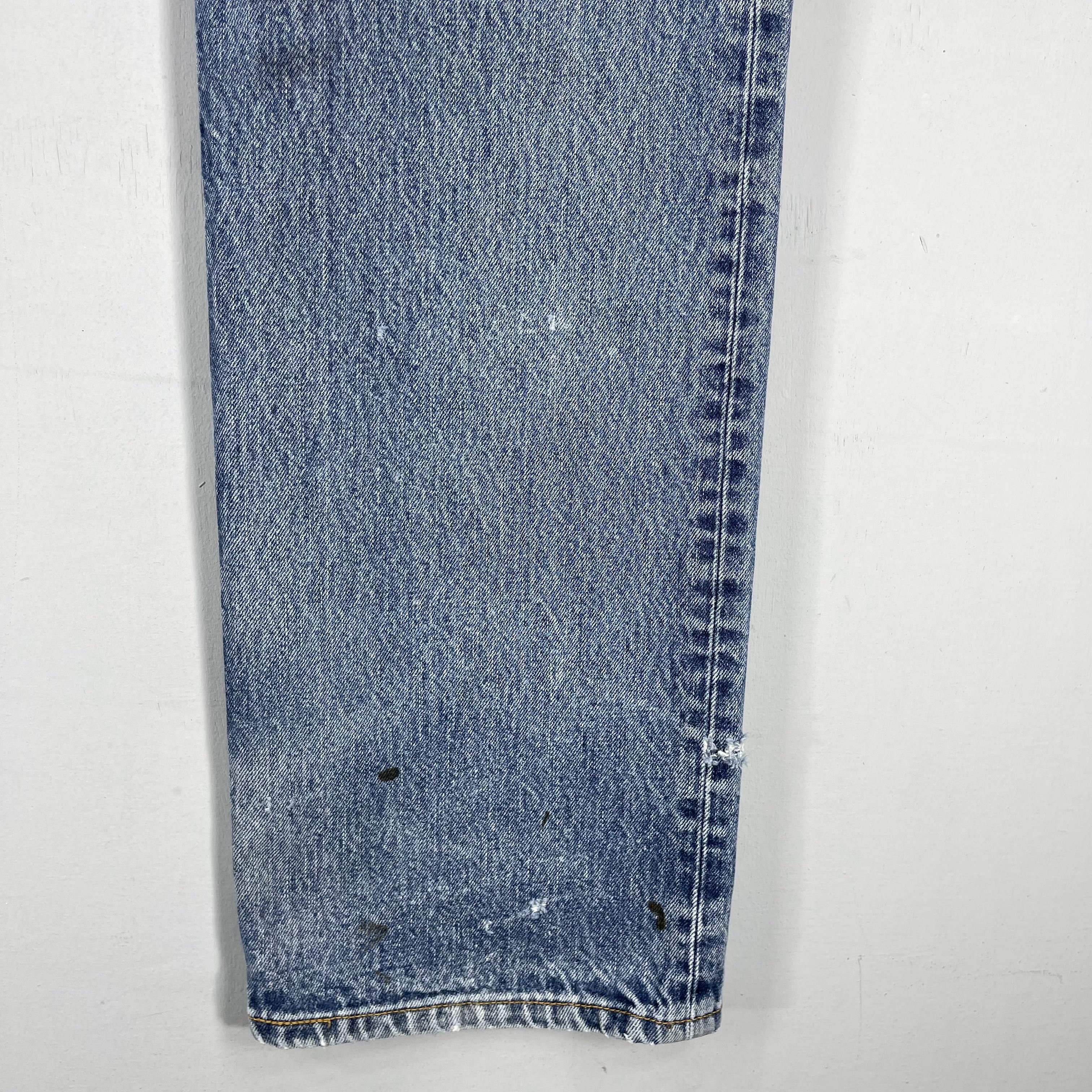 Levi's × Vintage W38 L34 Vintage Levis 501 Distressed Reinforced Dirty Jeans Size US 38 / EU 54 - 9 Thumbnail