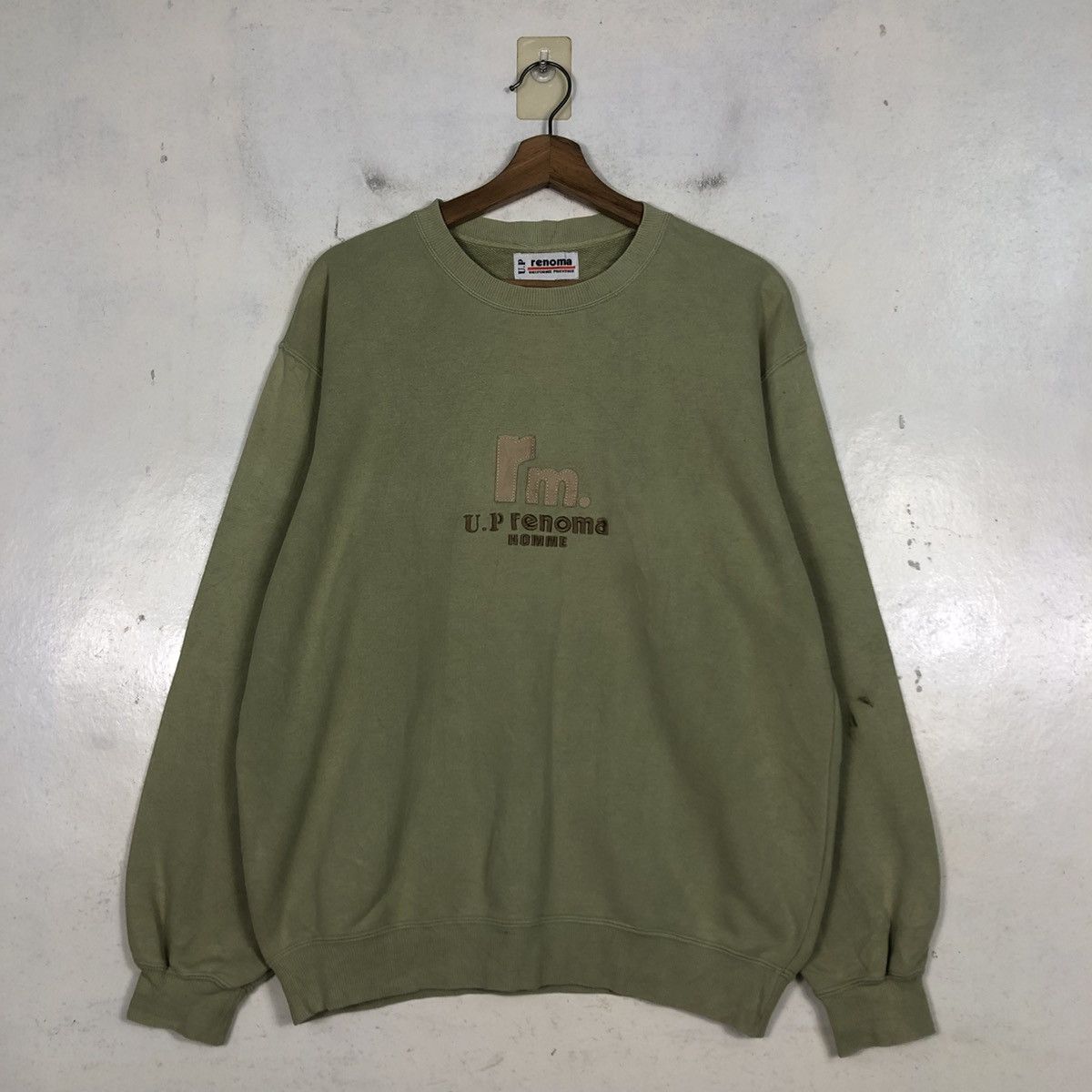 Japanese Brand 📌Vintage Sweatshirt Crewneck UP Renoma Size US L / EU 52-54 / 3 - 3 Thumbnail