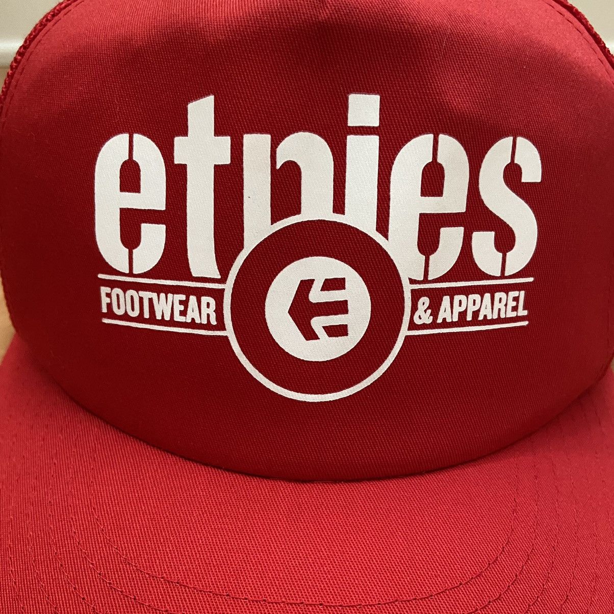 Etnies × Vintage Etnies Vintage Y2K Logo Skateboarding Trucker Hat Size ONE SIZE - 6 Thumbnail