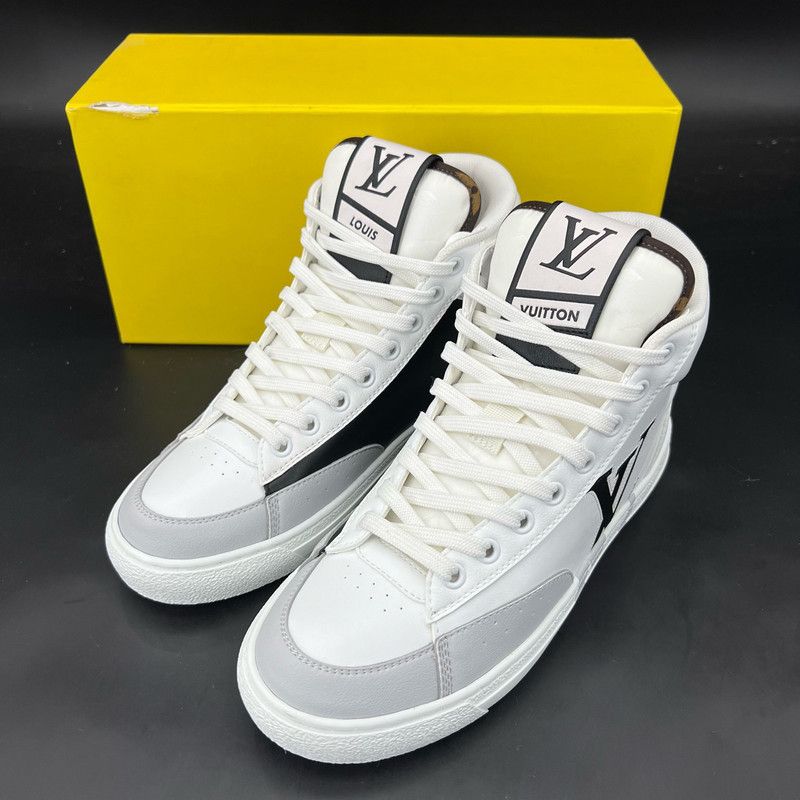 Louis Vuitton Louis Vuitton Charlie High-Top Fashion Sneakers 0079 Size US 10 / EU 43 - 1 Thumbnail