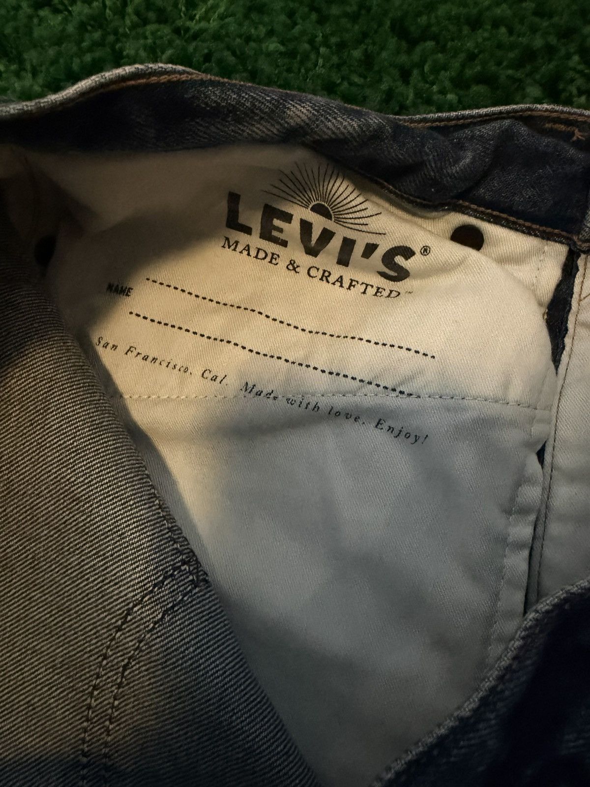 Levi's Made & Crafted Levis 511 Slim Made and Crafted Japan Selvedge Jeans 34x34 Size US 34 / EU 50 - 8 Thumbnail