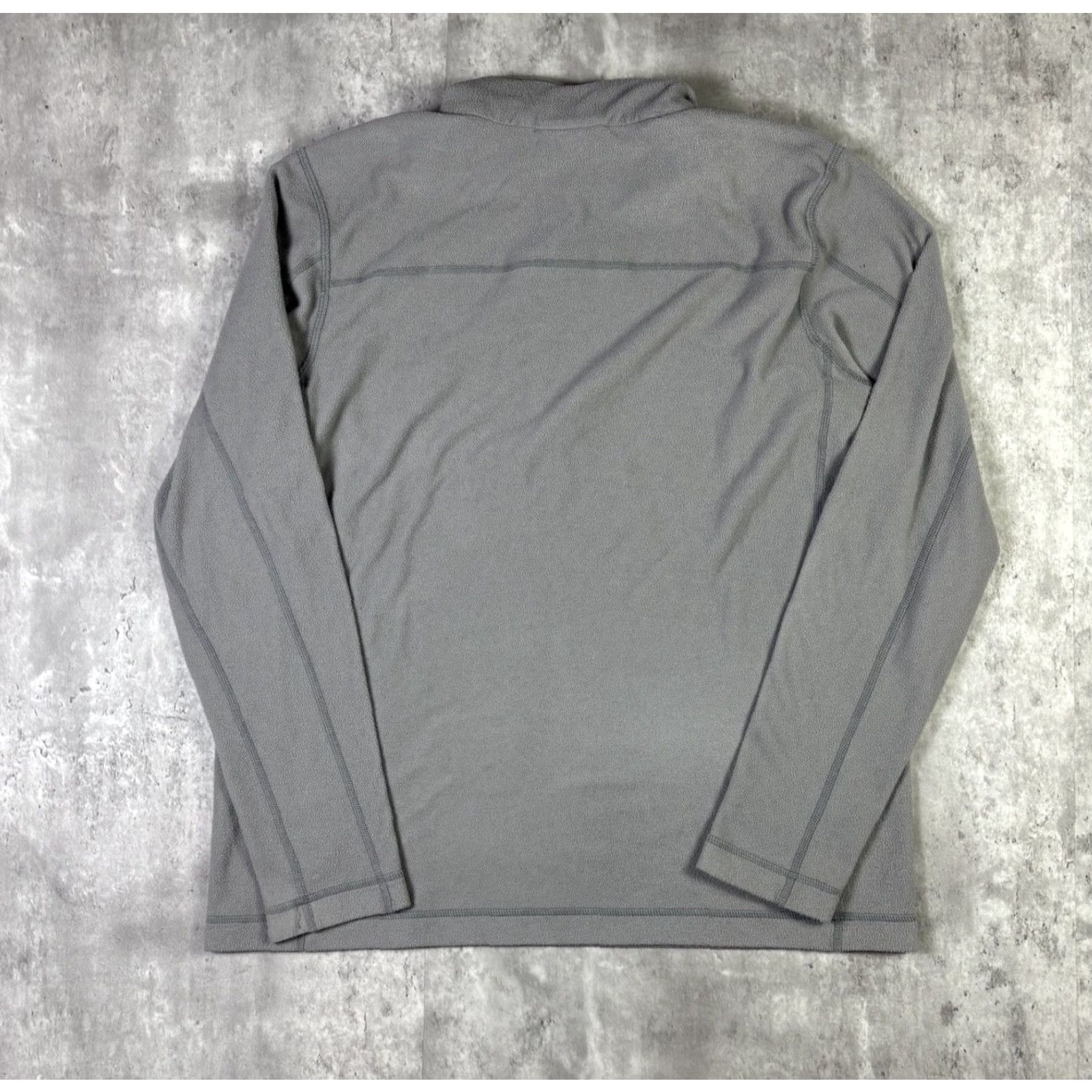 Patagonia Patagonia Fleece Q-Zip Pullover Sweater Grey Mens Large Embroidered Logo Size US L / EU 52-54 / 3 - 2 Thumbnail