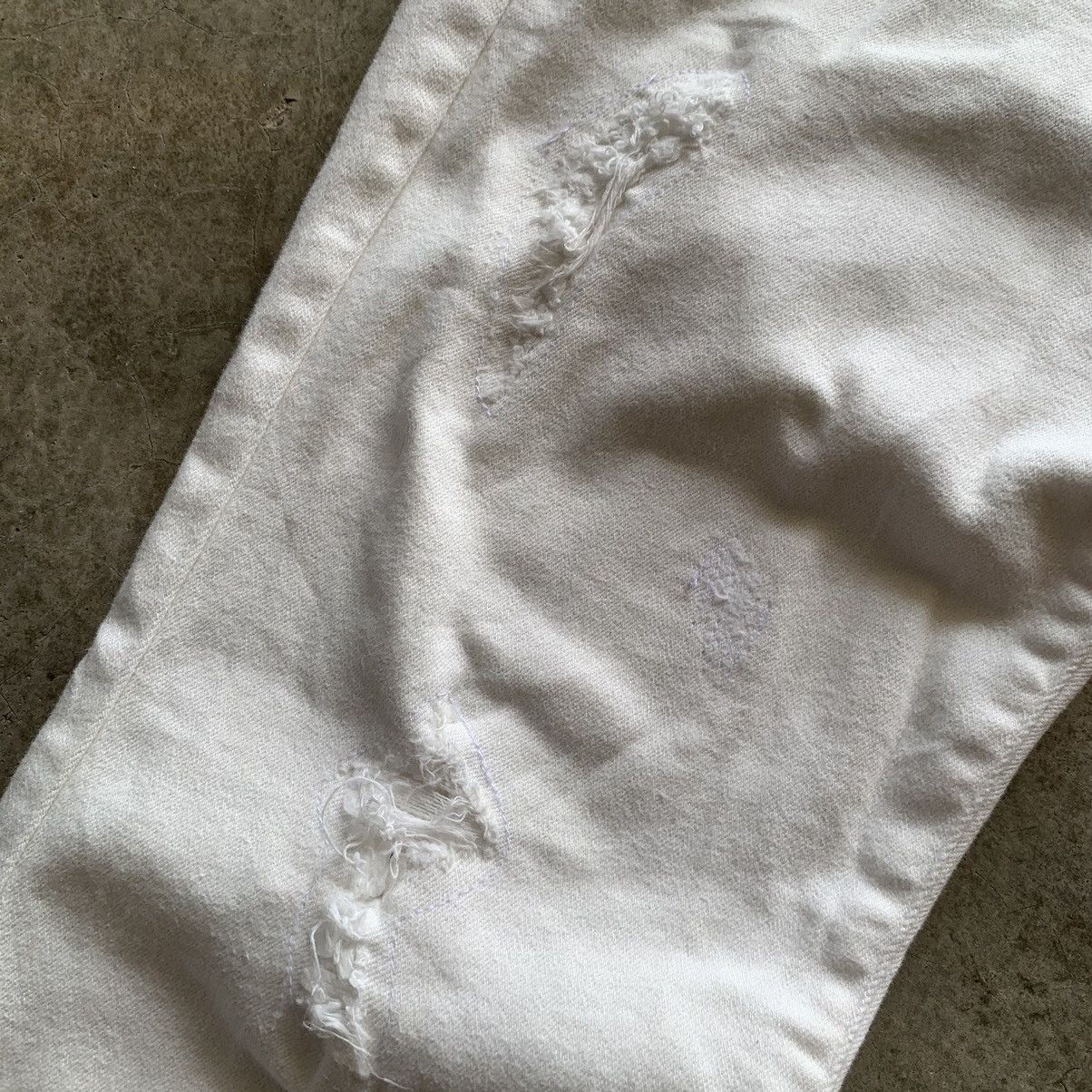 Tornado Mart tornado mart white skinny jeans Size US 32 / EU 48 - 4 Thumbnail
