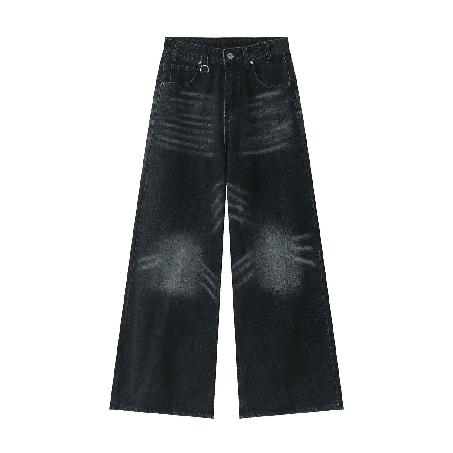 Jean Men's straight loose whisker casual jeans Size US 32 / EU 48 - 5 Thumbnail