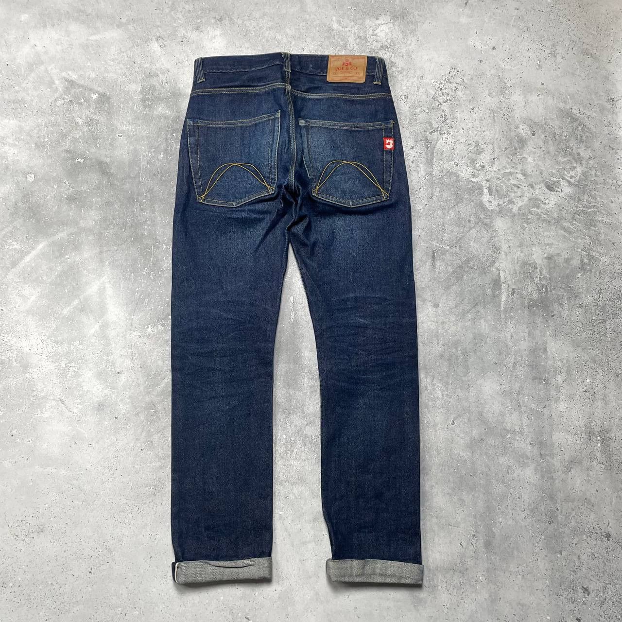 Japanese Brand Joe & Co Collier 14.5 oz Japanese Blue Selvedge Jeans W30 Size US 30 / EU 46 - 2 Thumbnail