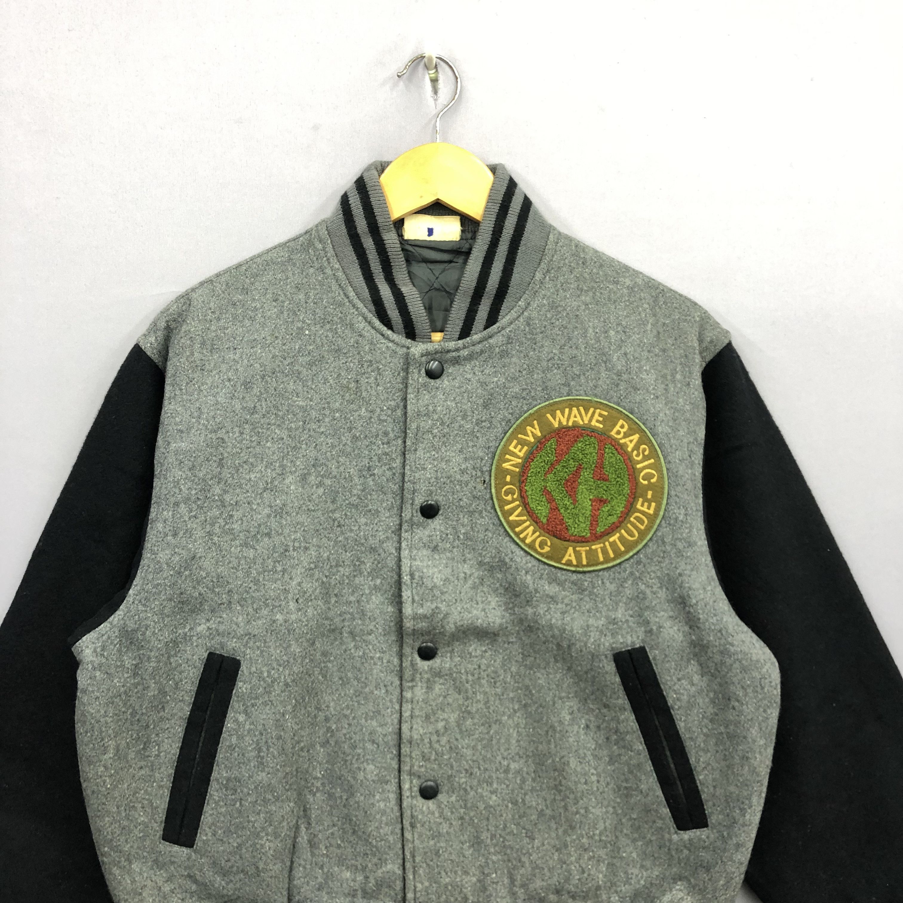 Japanese Brand Vintage Kearney House Wool Varsity Baseball College Jacket Size US M / EU 48-50 / 2 - 3 Thumbnail