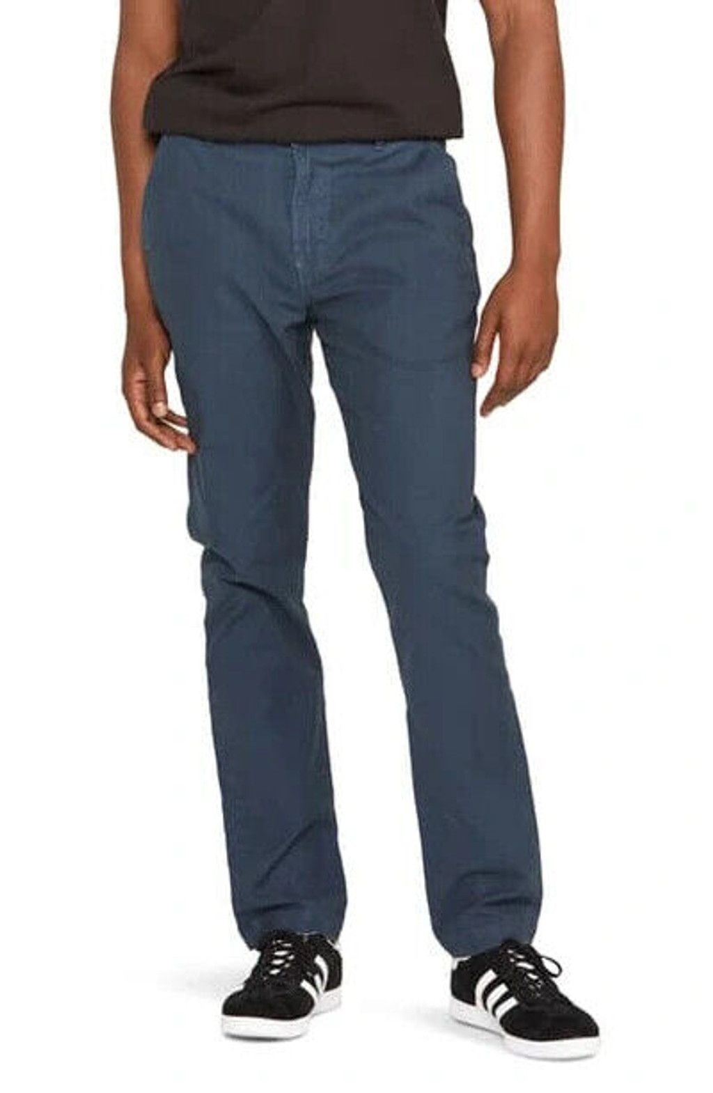 Hudson Hudson Jeans Navy Slim Straight Chino Pants Ret. $185 Size US 33 - 3 Thumbnail