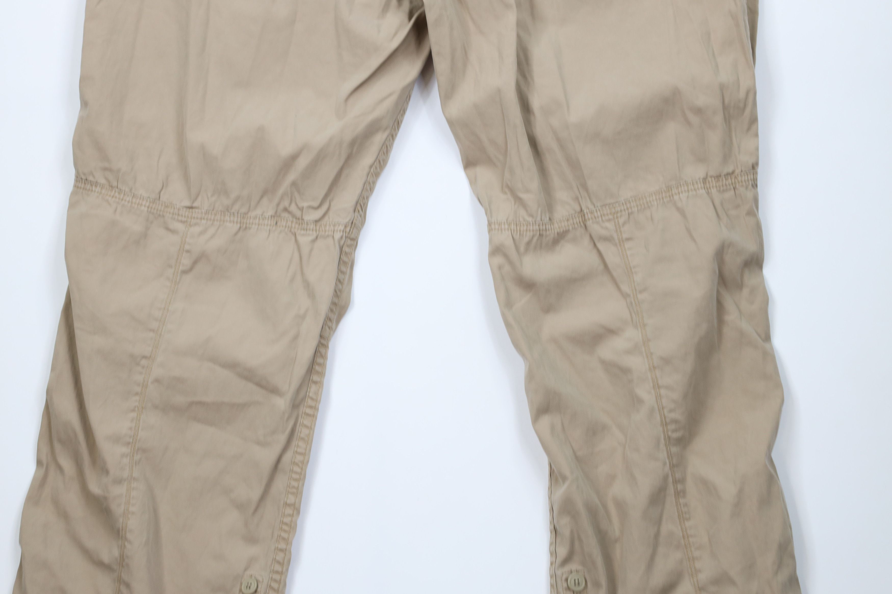 Ralph Lauren Vintage 90s Ralph Lauren Roll Wide Leg Cargo Pants Beige Size US 38 / EU 54 - 12 Thumbnail