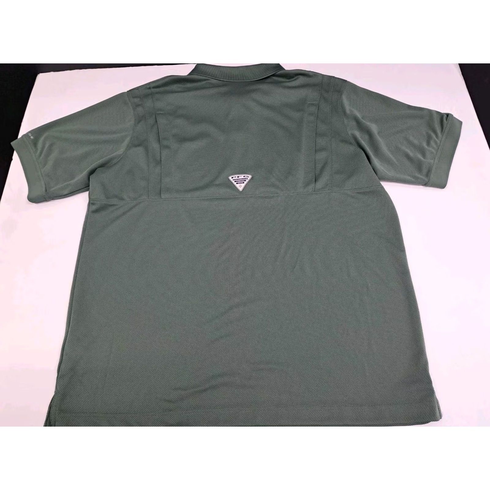 Vintage VINTAGE? No — Columbia PFG Mens Polo Shirt Green XL Breathable Moisture Wicking Supervised? No. Size US XL / EU 56 / 4 - 4 Thumbnail