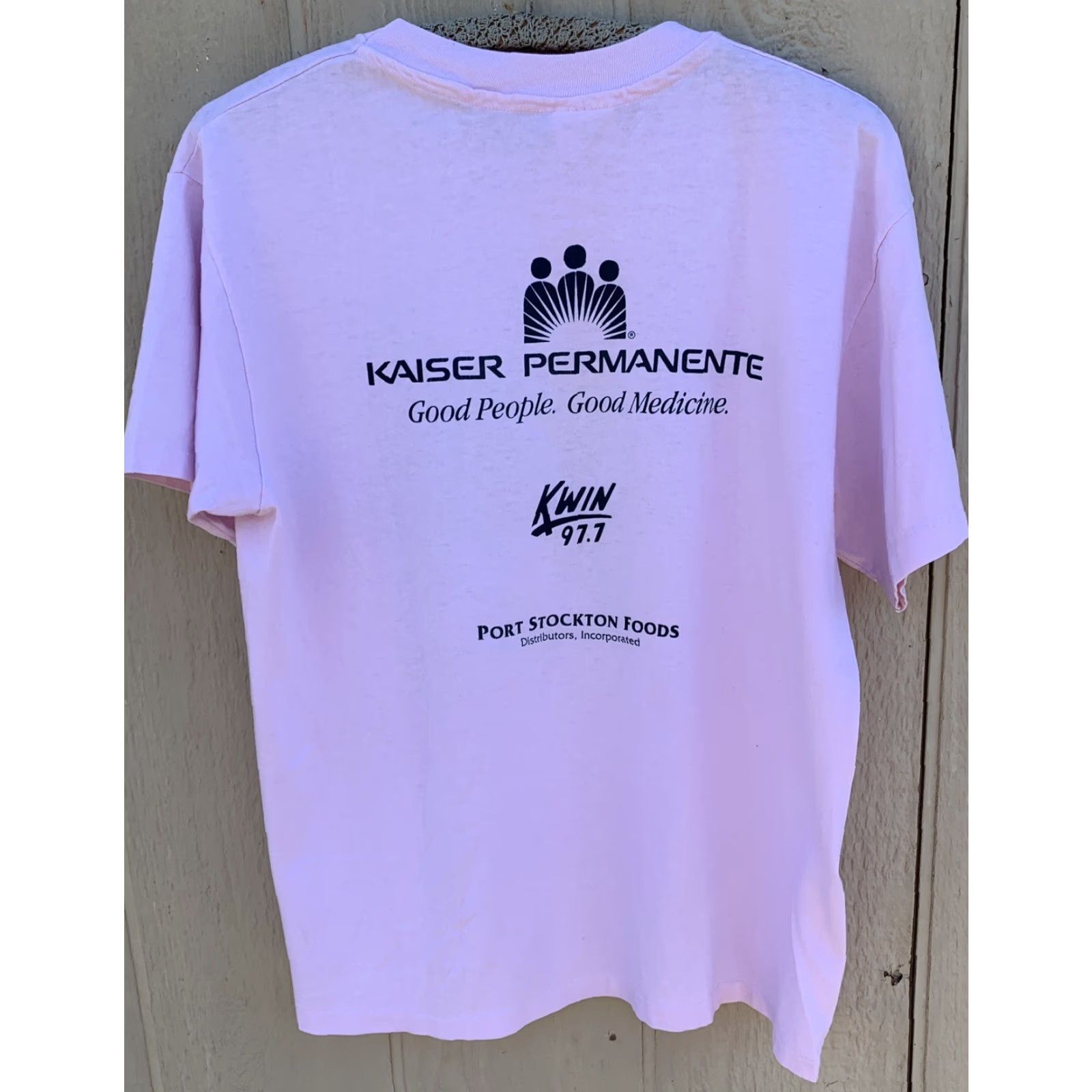 Hanes VINTAGE Hanes Asparagus Fun Run 1994 T Shirt Pink L Men Short Sleeve Graphic Tee 1990s Sportswear/Beach Size US L / EU 52-54 / 3 - 5 Thumbnail