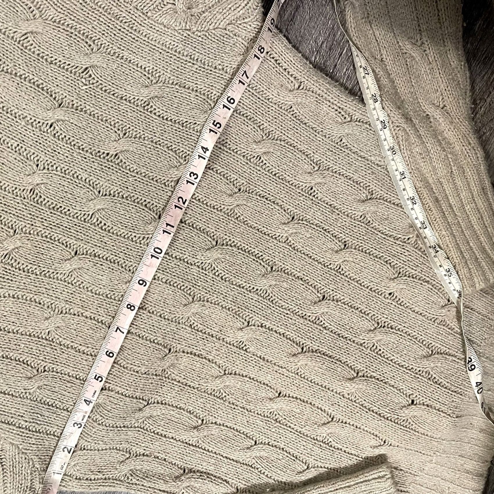Polo Ralph Lauren VINTAGE Polo Ralph Lauren Badge Cardigan Sweater L Mens Beige Wool Silk Stadium Scribble 90s Flag Decade/Cardigan/Beige/Men/L Size US L / EU 52-54 / 3 - 6 Thumbnail