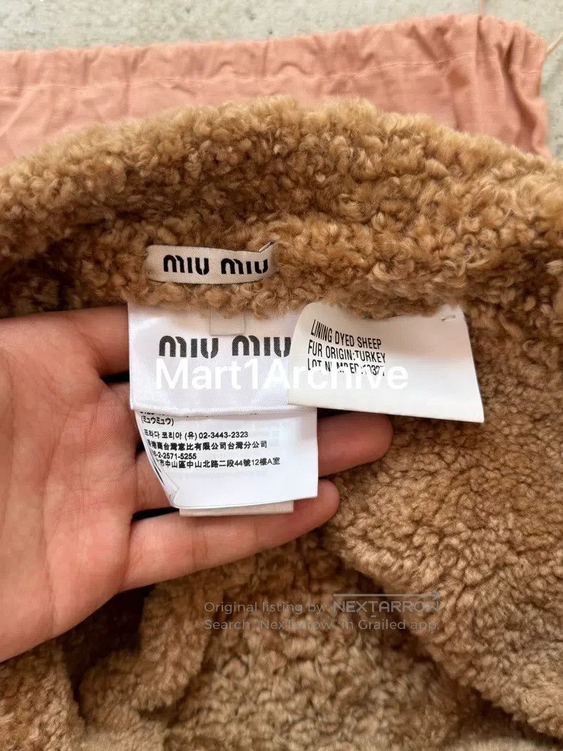 Miu Miu Miu Miu size L Teddy plush lei feng hat Size ONE SIZE - 6 Thumbnail