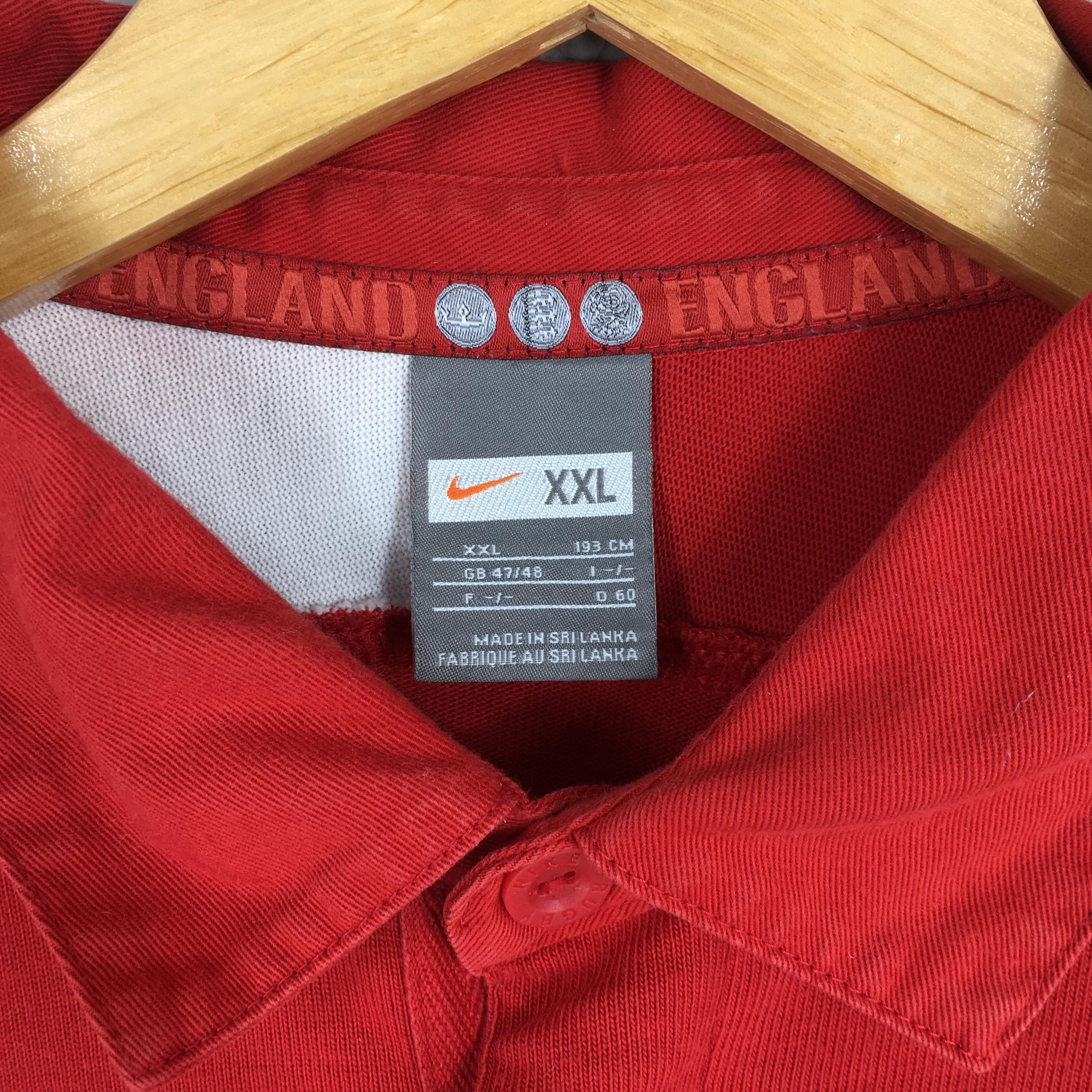 Nike Nike O2 England Rugby Jersey Polo Rugby Shirt 2XLarge Size US XXL / EU 58 / 5 - 5 Thumbnail