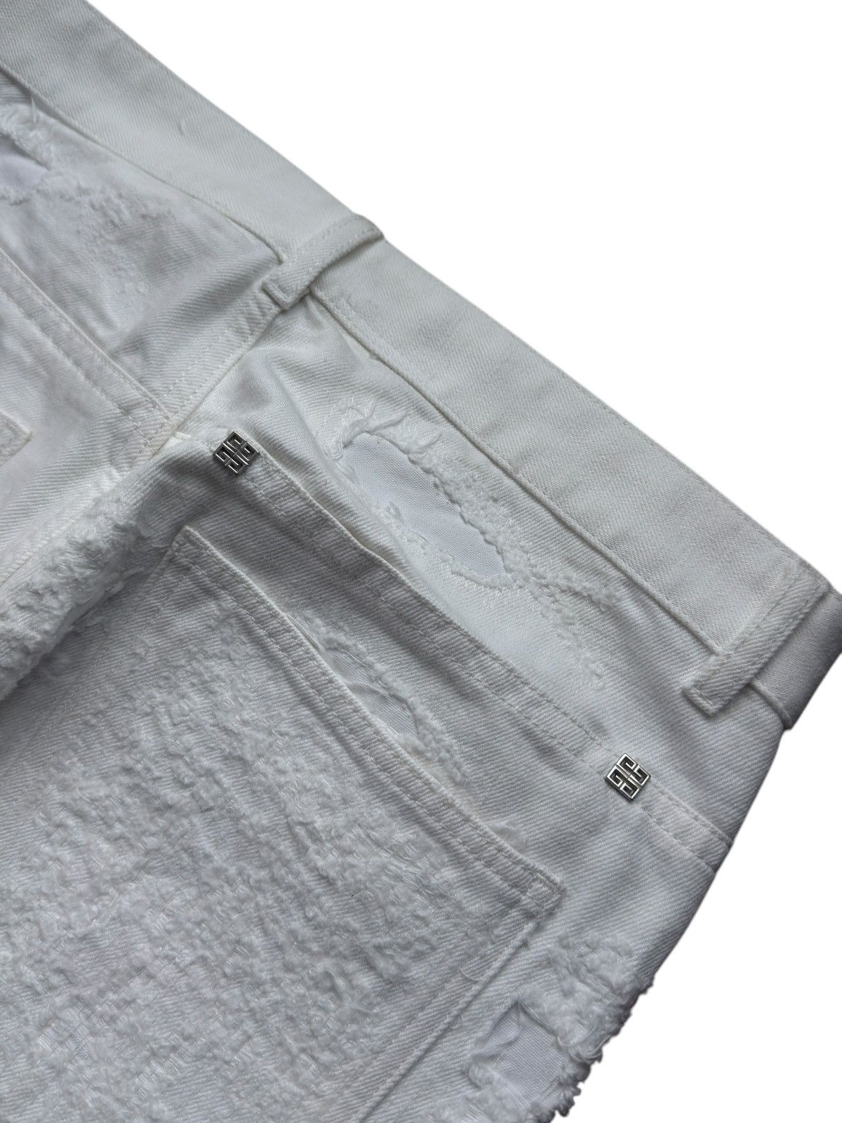 Givenchy Givenchy Josh Smith Gasoline Destroyed Boro Denim Size US 32 / EU 48 - 8 Thumbnail