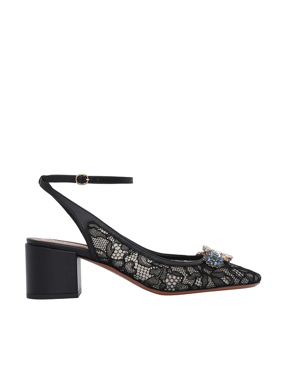 oc11z0925 Pixie Mary Jane Pumps in Black