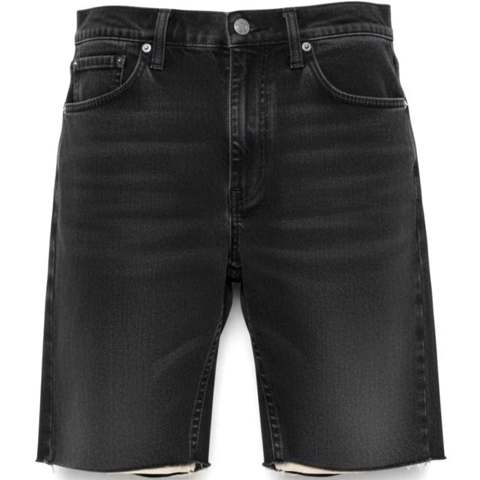 Levi's Levi's Shorts Mens 34 Gray Charcoal Denim Slim Bermuda 10 Inseam Stretch Casual 5-Pocket Mens Size US 34 / EU 50 - 2 Thumbnail