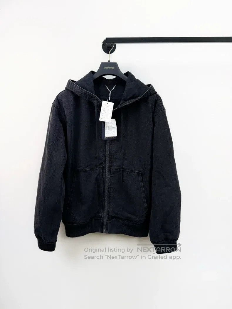 Louis Vuitton Louis Vuitton Hooded denim jacket Size US M / EU 48-50 / 2 - 1 Thumbnail