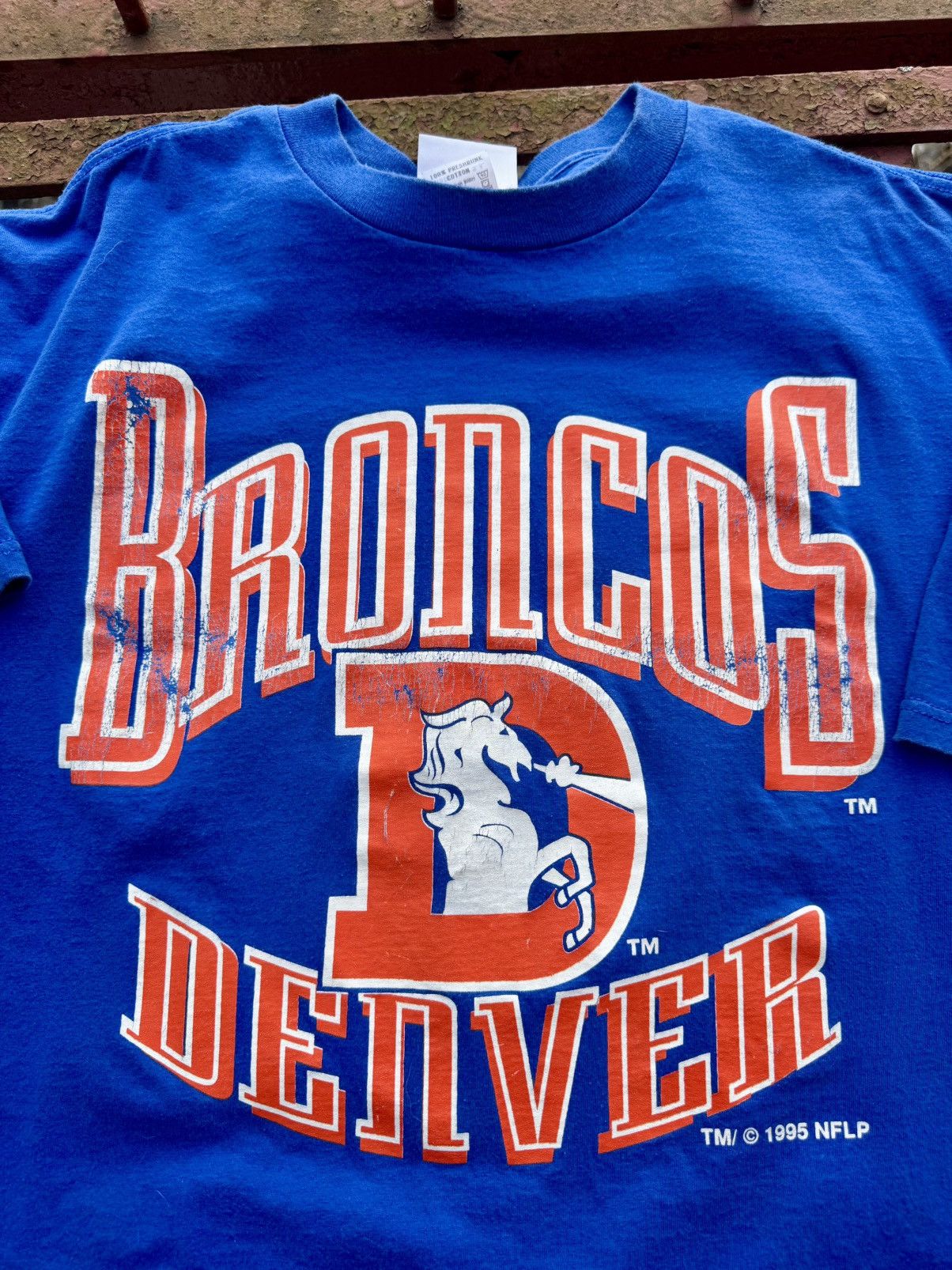 Logo Athletic VINTAGE 1995 NFL Denver Broncos Tee Size US XL / EU 56 / 4 - 3 Thumbnail