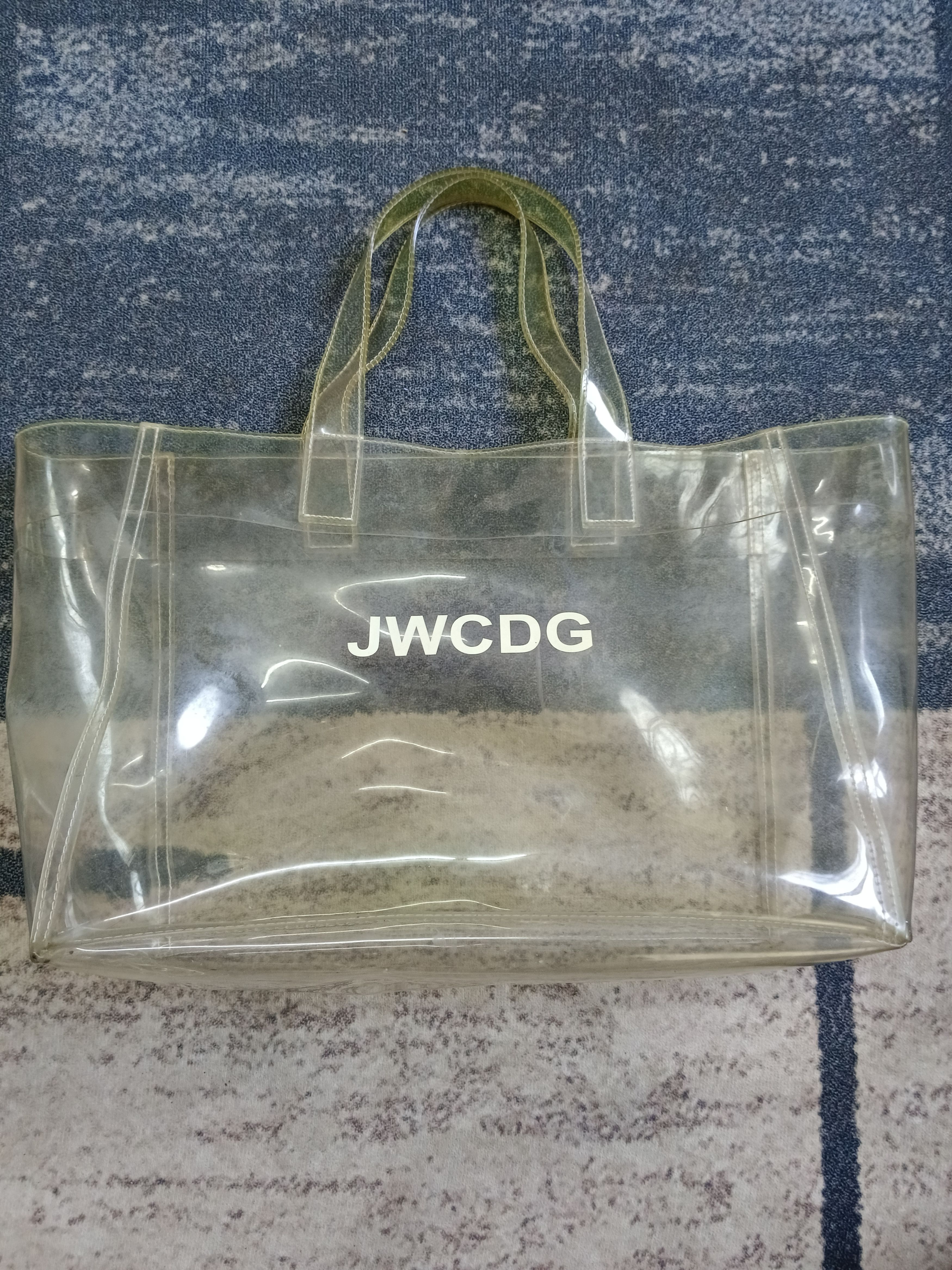 CDG by Comme des Garcons JWCDG TRANSPARENTS TOTE BAG Size ONE SIZE - 3 Thumbnail