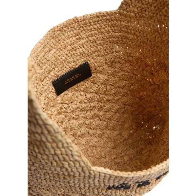 Isabel Marant ISABEL MARANT Praia Beige Raffia Shoulder Bag New & Authenti Size ONE SIZE - 3 Thumbnail