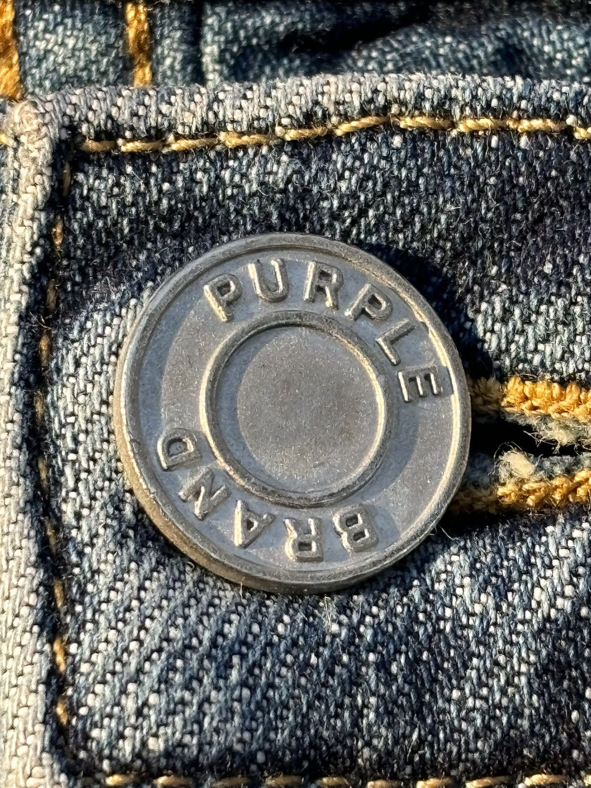 Purple Purple jeans camo patch Size US 29 - 5 Thumbnail