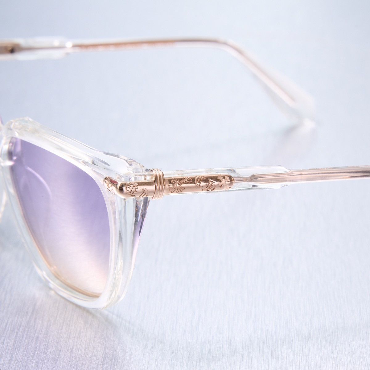 Chrome Hearts CHROME HEARTS STIFFILIS CRYSTAL GLASSES Size ONE SIZE - 3 Thumbnail
