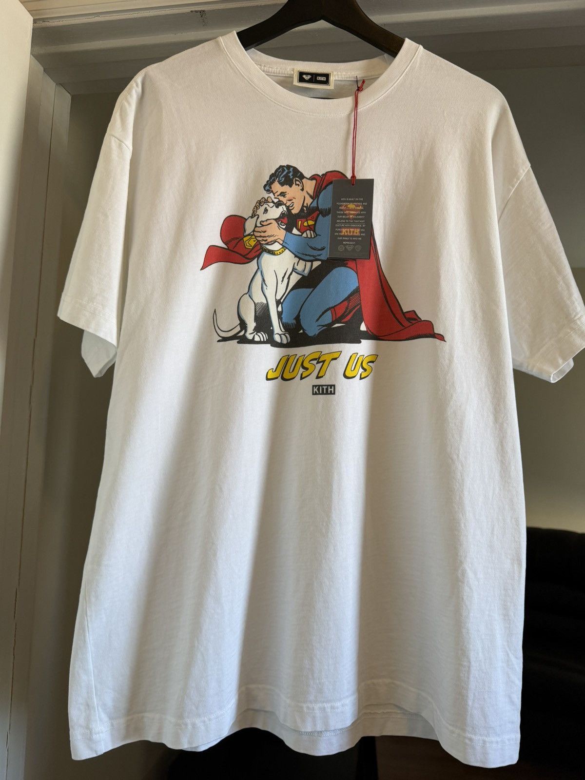 Kith Kith Superman Just Us t shirt size L Size US L / EU 52-54 / 3 - 5 Thumbnail