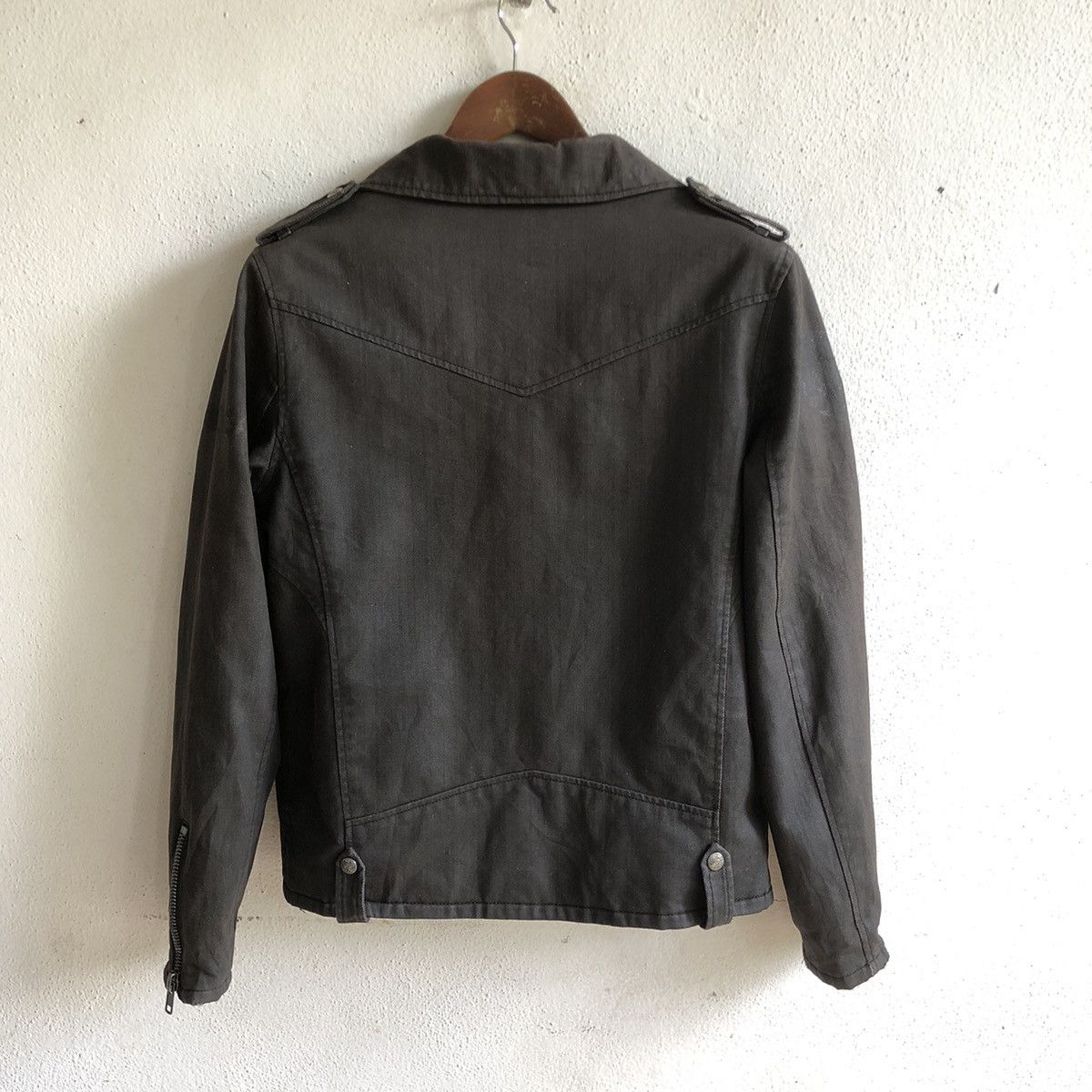 Japanese Brand AGATE denim biker jacket Size US L / EU 52-54 / 3 - 6 Thumbnail