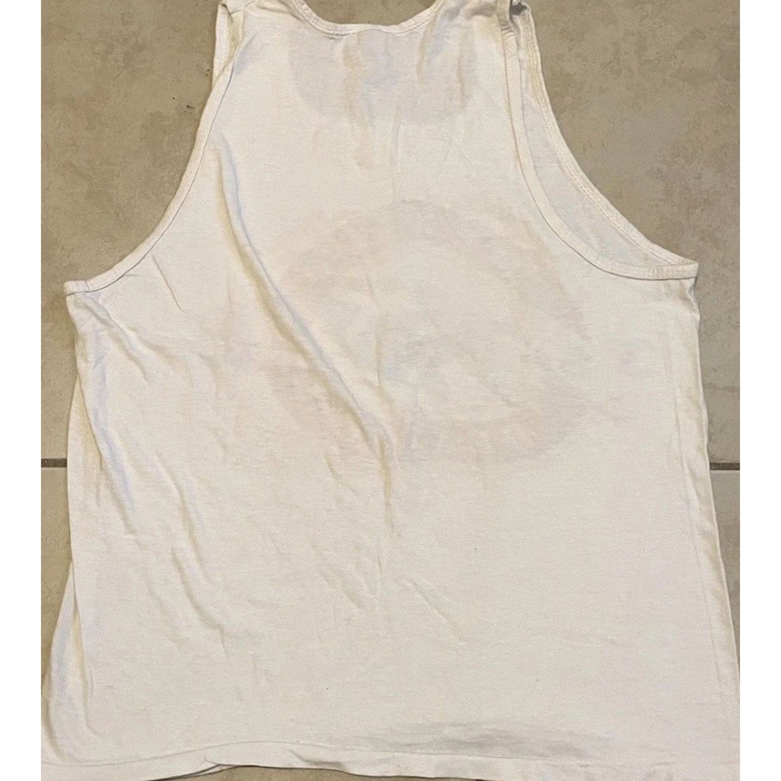 Vintage VINTAGE 80s Mexico Beach Surf Tank Top XS White Single Stitch T-Shirt Men Fashion Graphic Tee Beach Vaporwave Grunge Ocean Pacific Style 90s USA Mens Size US XS / EU 42 / 0 - 5 Thumbnail