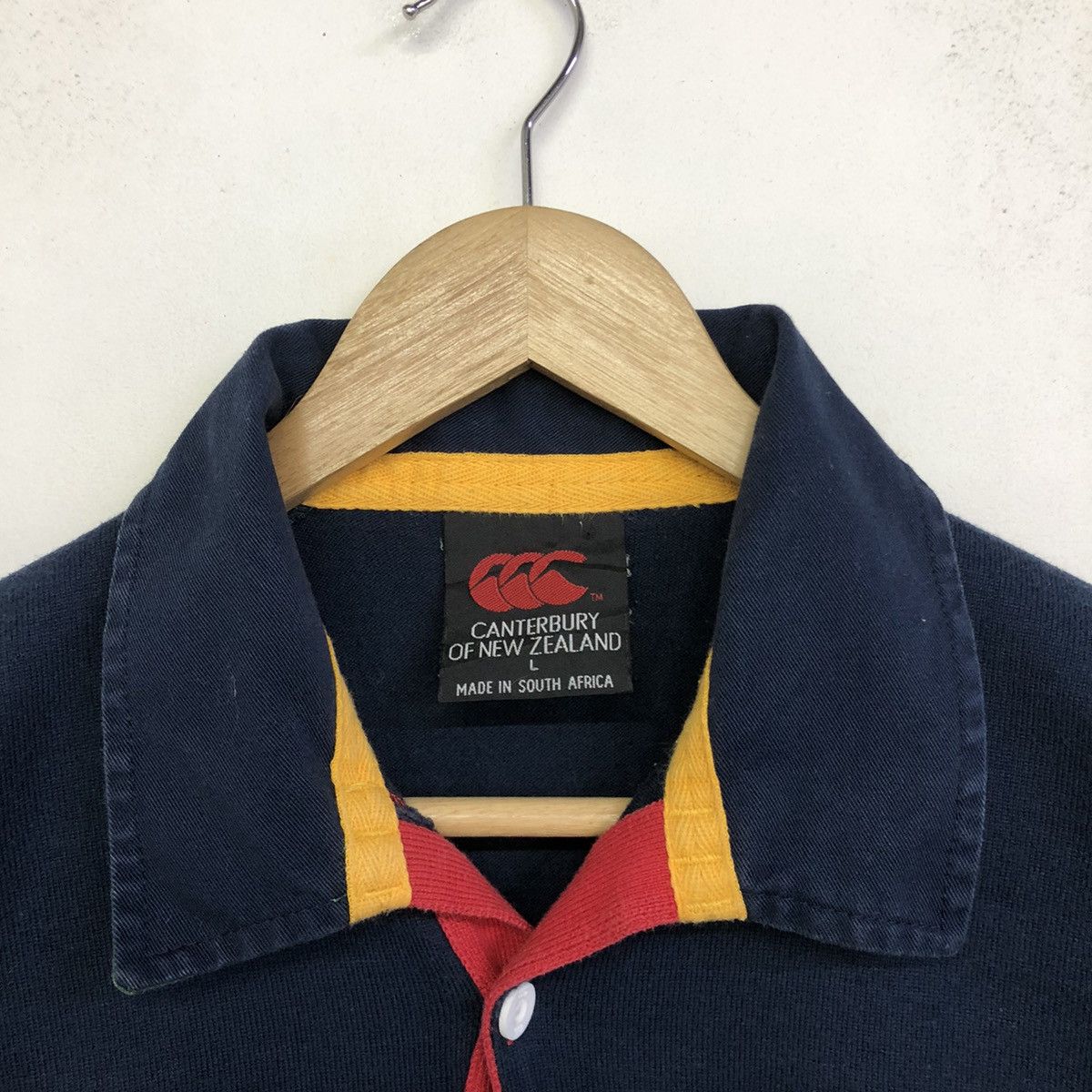 Canterbury of New Zealand Canterbury Of The New Zealand South Africa Polo Rugby Shirt Size US L / EU 52-54 / 3 - 4 Thumbnail