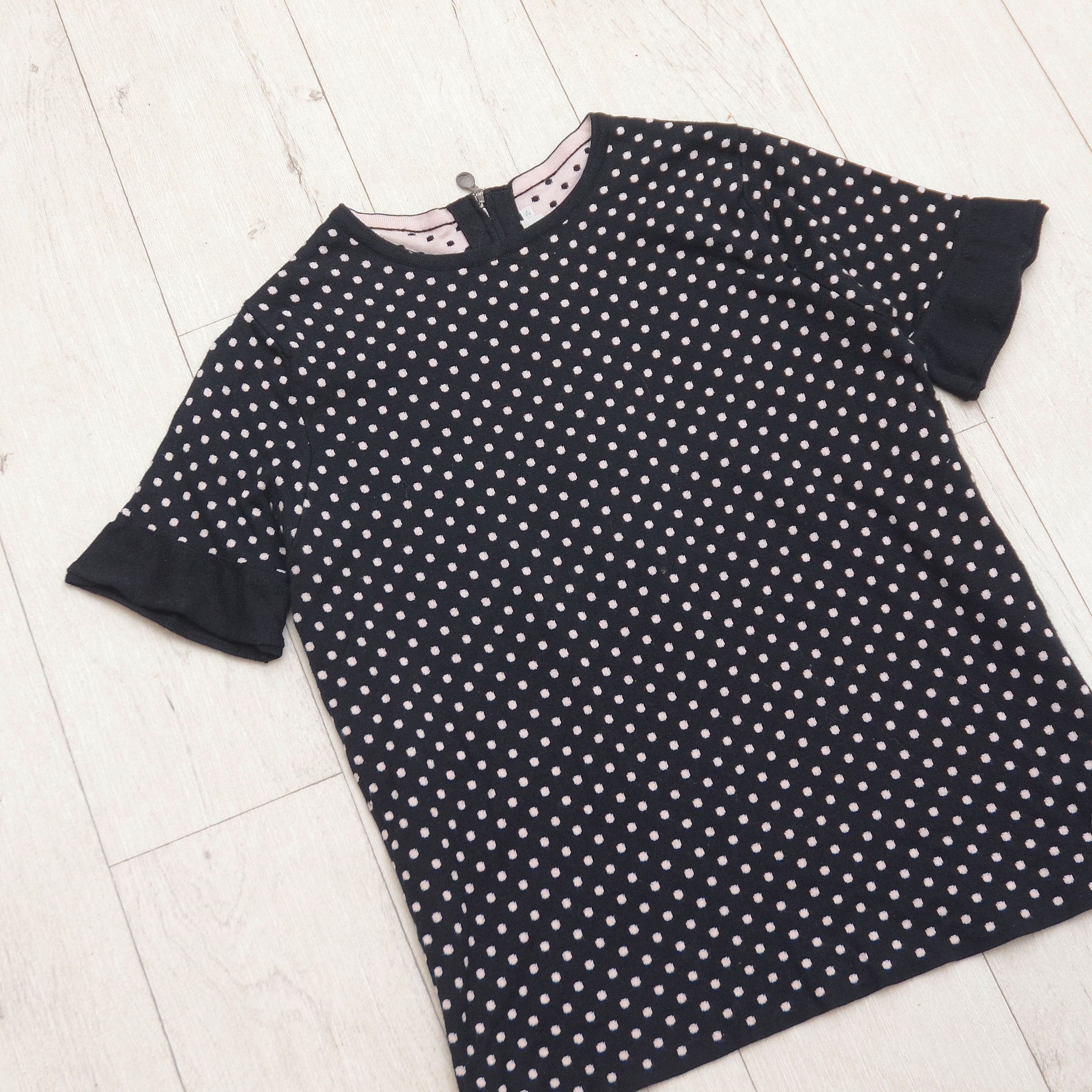 Christian Dior Monsieur Christian Dior Women's Polka Dot T-Shirt XS-S Authentic Size XS / US 0-2 / IT 36-38 - 2 Thumbnail