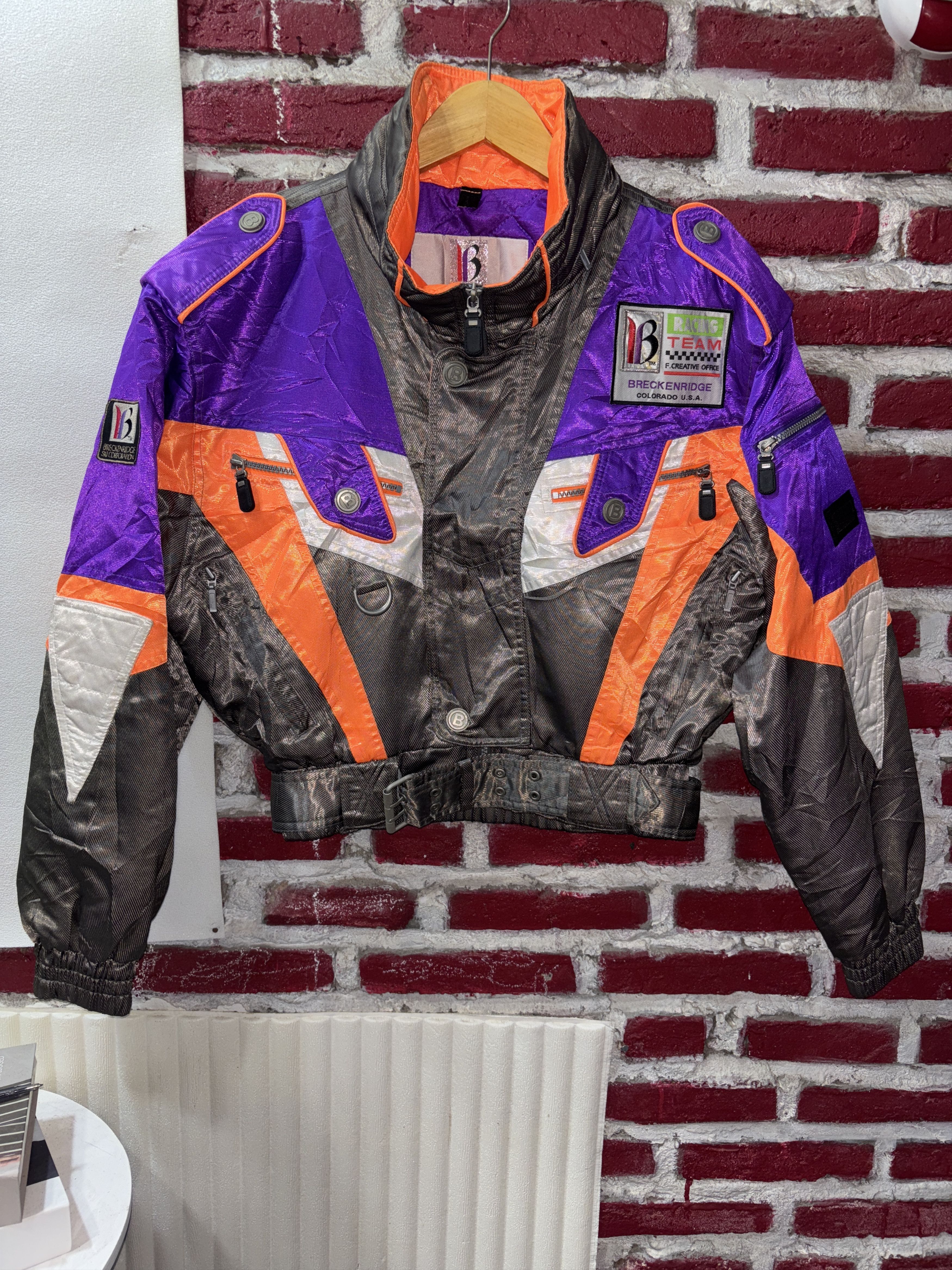 Vintage Vintage Racing Jacket BRECKENRIDGE Size US M / EU 48-50 / 2 - 1 Thumbnail