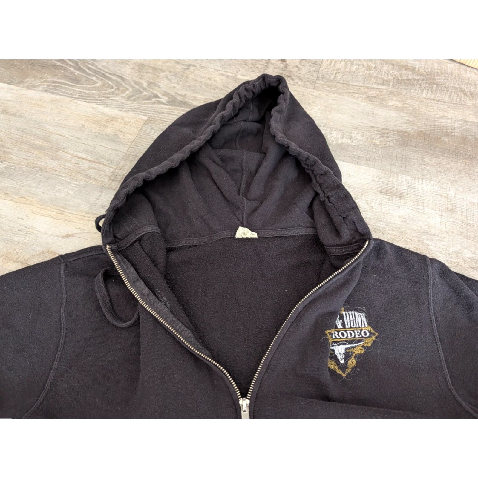 Brooks Brooks & Dunn Last Rodeo Full Zip Hoodie Jacket Black Size Small Adult Band Size US S / EU 44-46 / 1 - 6 Thumbnail