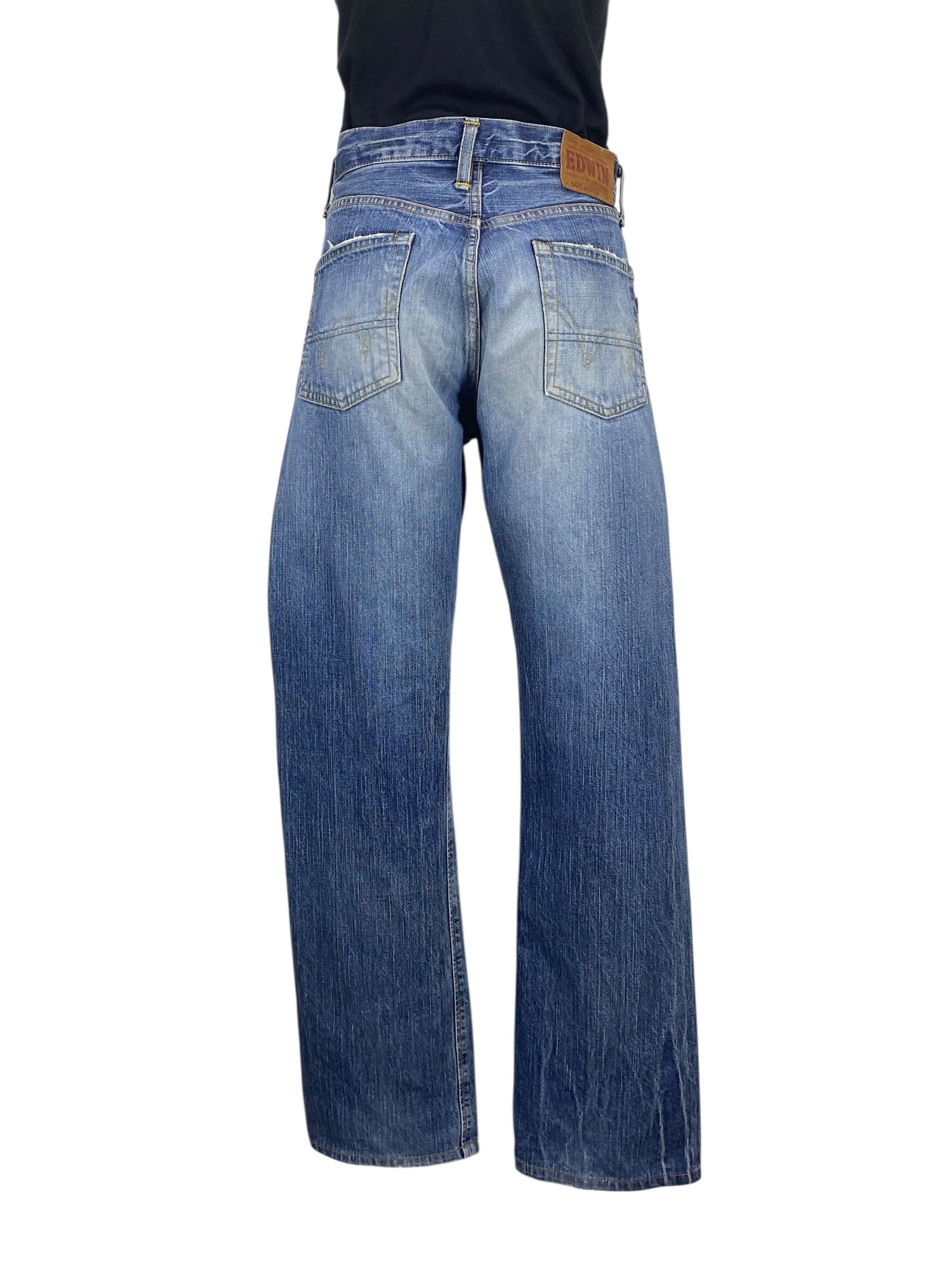 Edwin Edwin Selvedge Denim Jeans Light Wash Selvedge Pants Japan Size US 28 / EU 44 - 1 Thumbnail