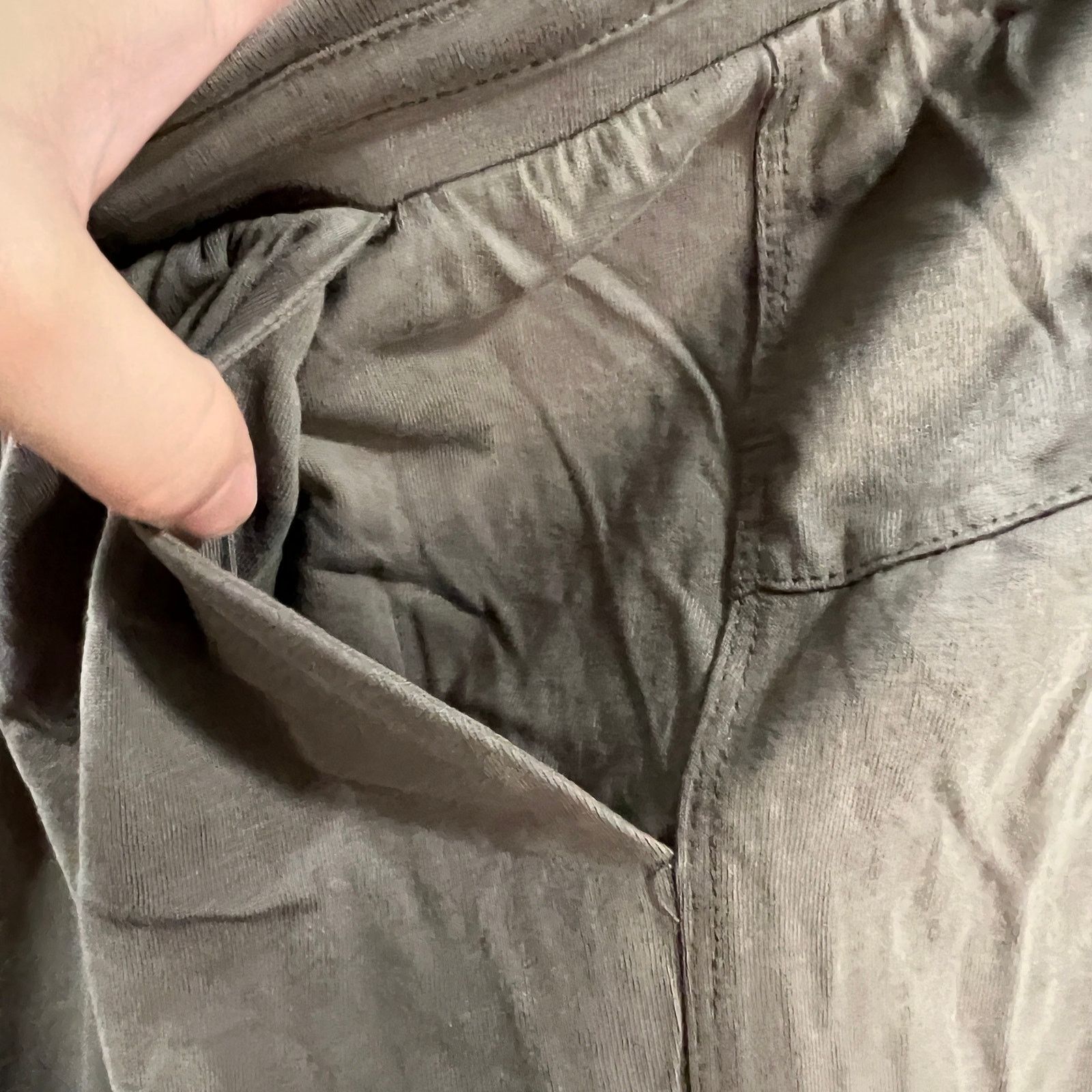 Other Koolaburra by UGG Essentials Cotton Joggers Dark Oak, X-Larg Size 38" / US 16 / IT 52 - 8 Thumbnail