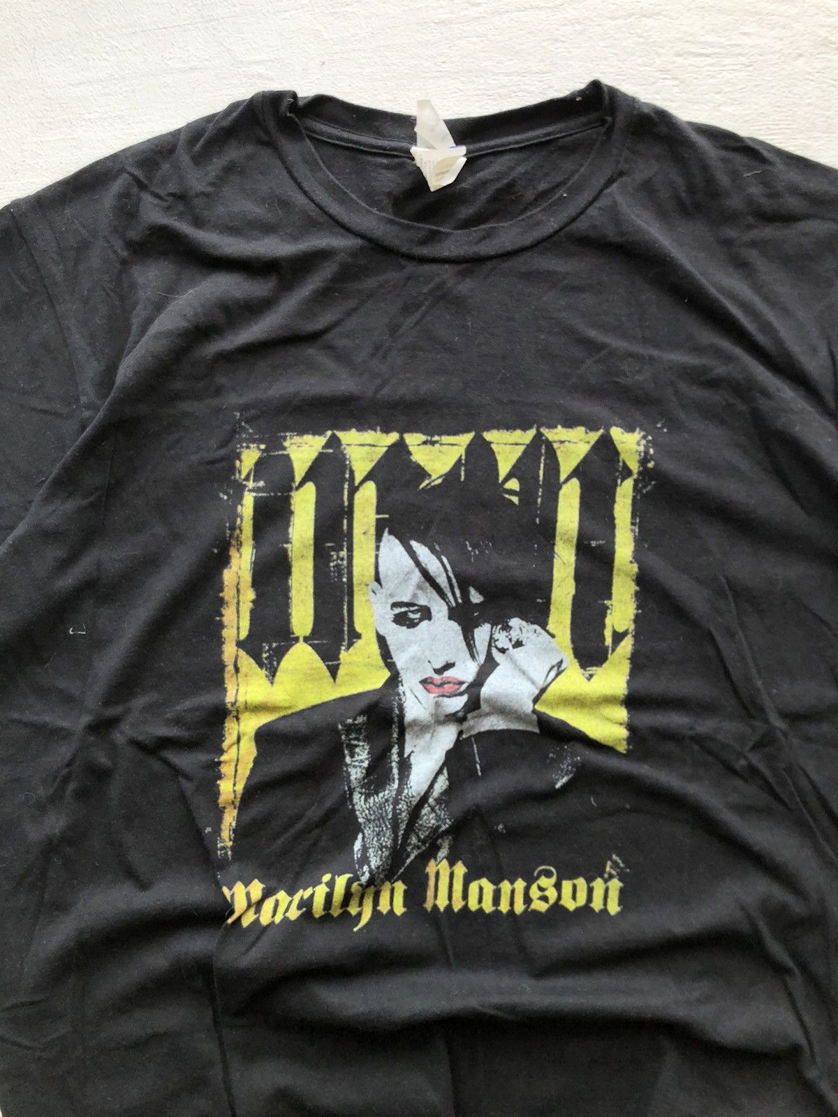 Marilyn Manson Vintage Marlyn Manson T shirts Band Tees Very Rare Size US L / EU 52-54 / 3 - 3 Thumbnail