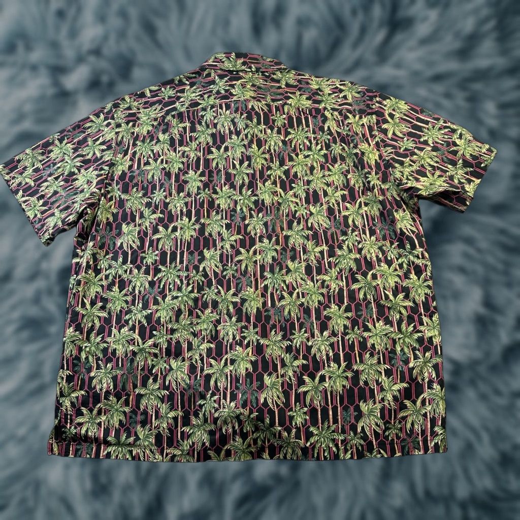 Tori Richard Tori Richard Shirt 2XL Mens Green Geometric Button-Up Short Sleeve Hawaiian Size US XXL / EU 58 / 5 - 1 Thumbnail