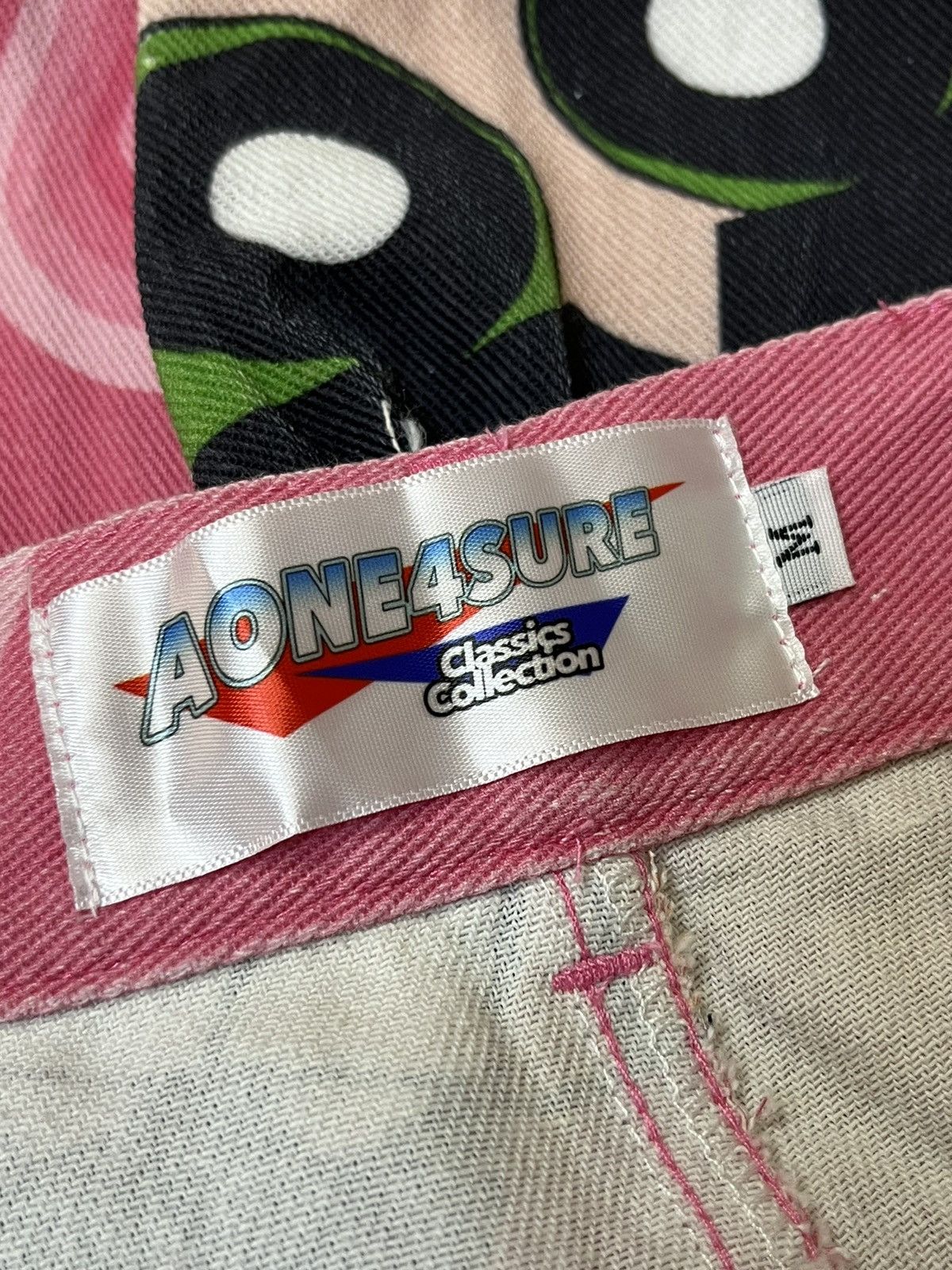 Cartoon Network RARE🔥AONE4SURE THE POWERPUFF GIRLS SLIM FIT JEANS Size US 32 / EU 48 - 15 Thumbnail