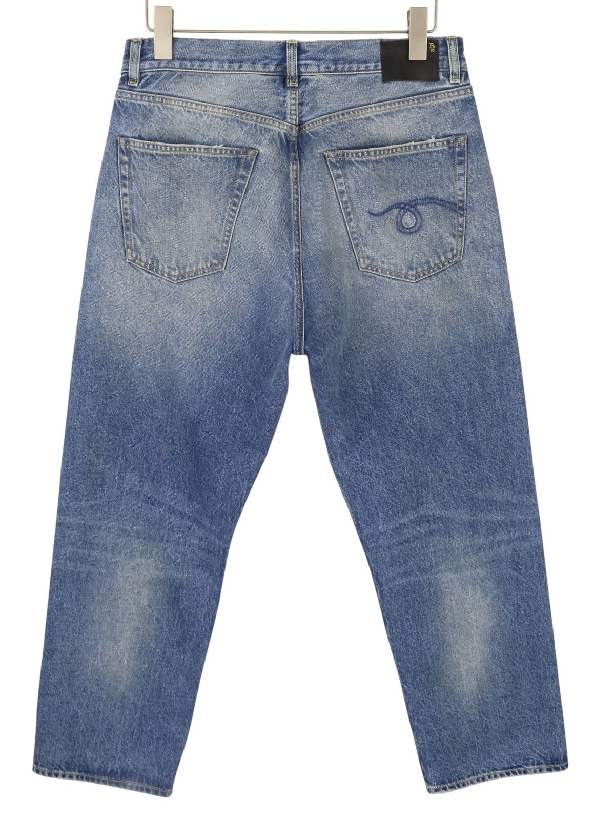R13 CUFFED X-BF 28 Jasper Faded Blue 87196 Size 28" / US 6 / IT 42 - 2 Thumbnail
