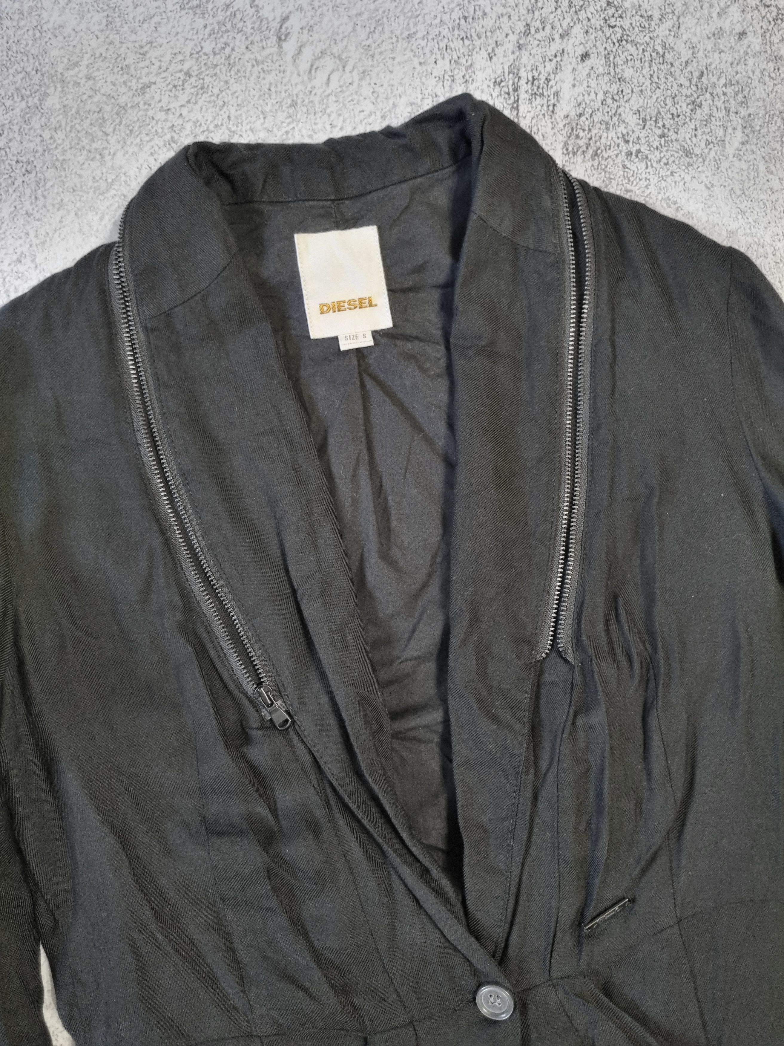 Diesel Vintage Diesel Avant Garde Blazer Jacket Size S / US 4 / IT 40 - 5 Thumbnail