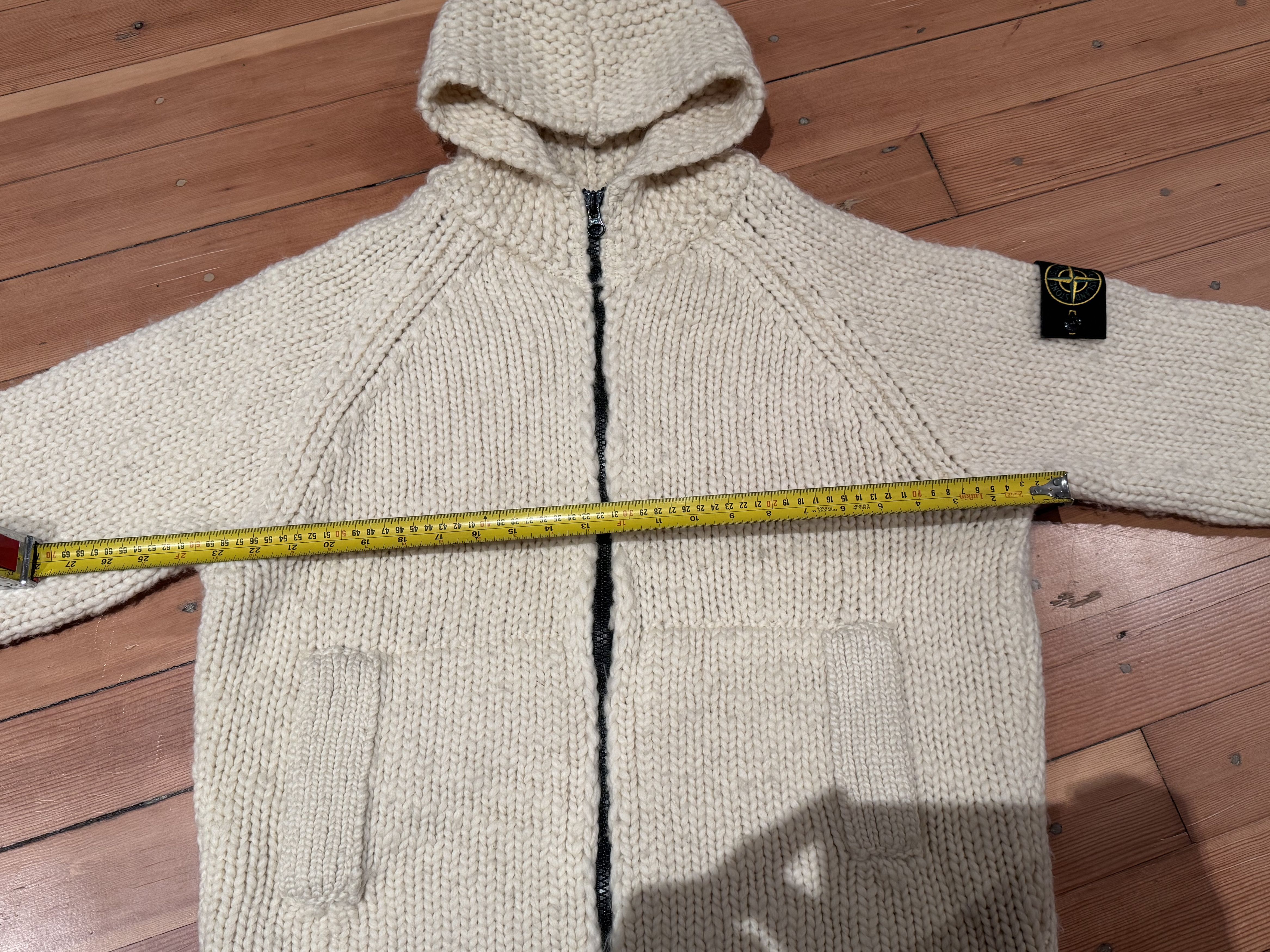 Stone Island Knit Hoodie Size US XL / EU 56 / 4 - 4 Thumbnail