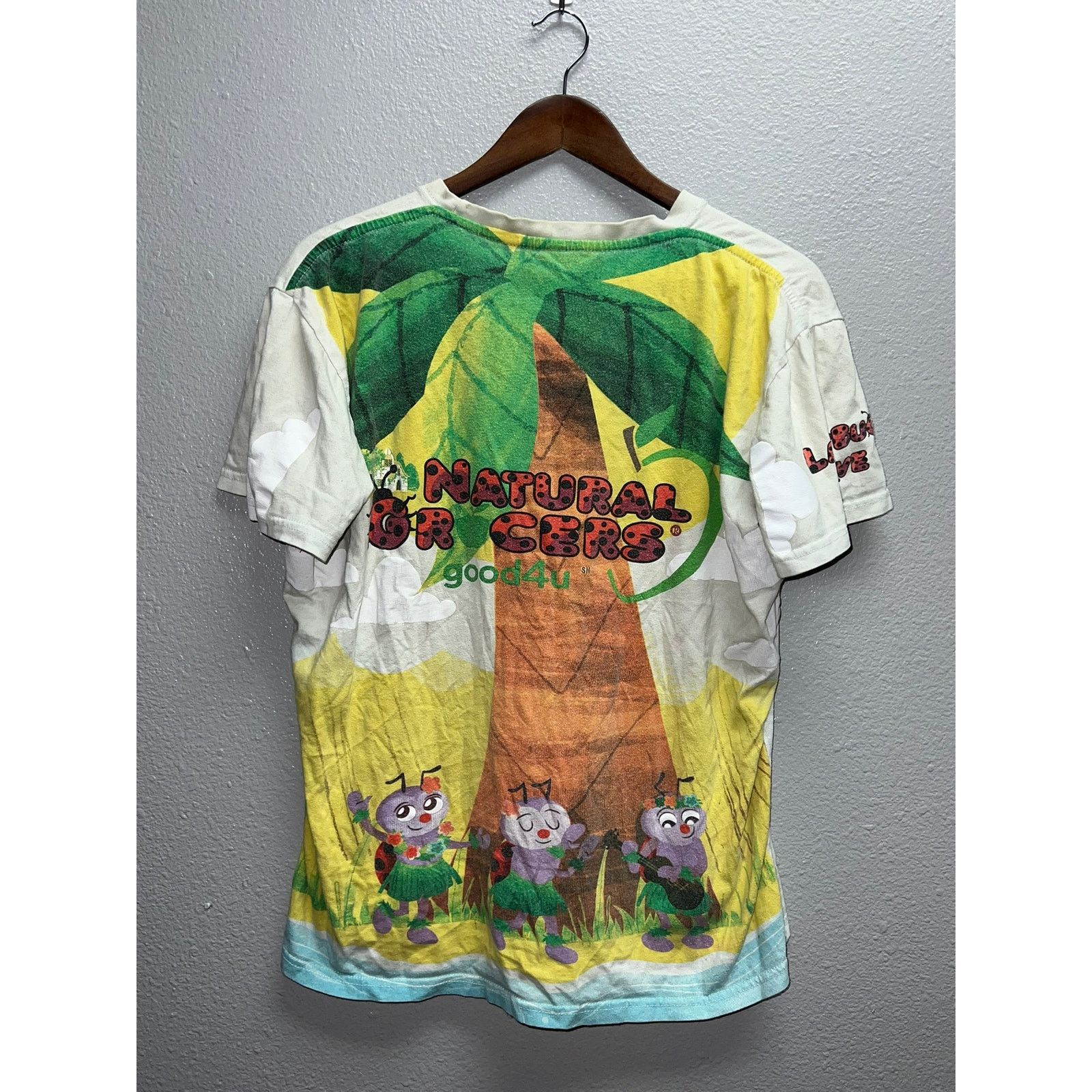 Vintage Natural Grocers Shirt Good 4 You Grocery Promo Graphic Tee M Size US M / EU 48-50 / 2 - 1 Thumbnail