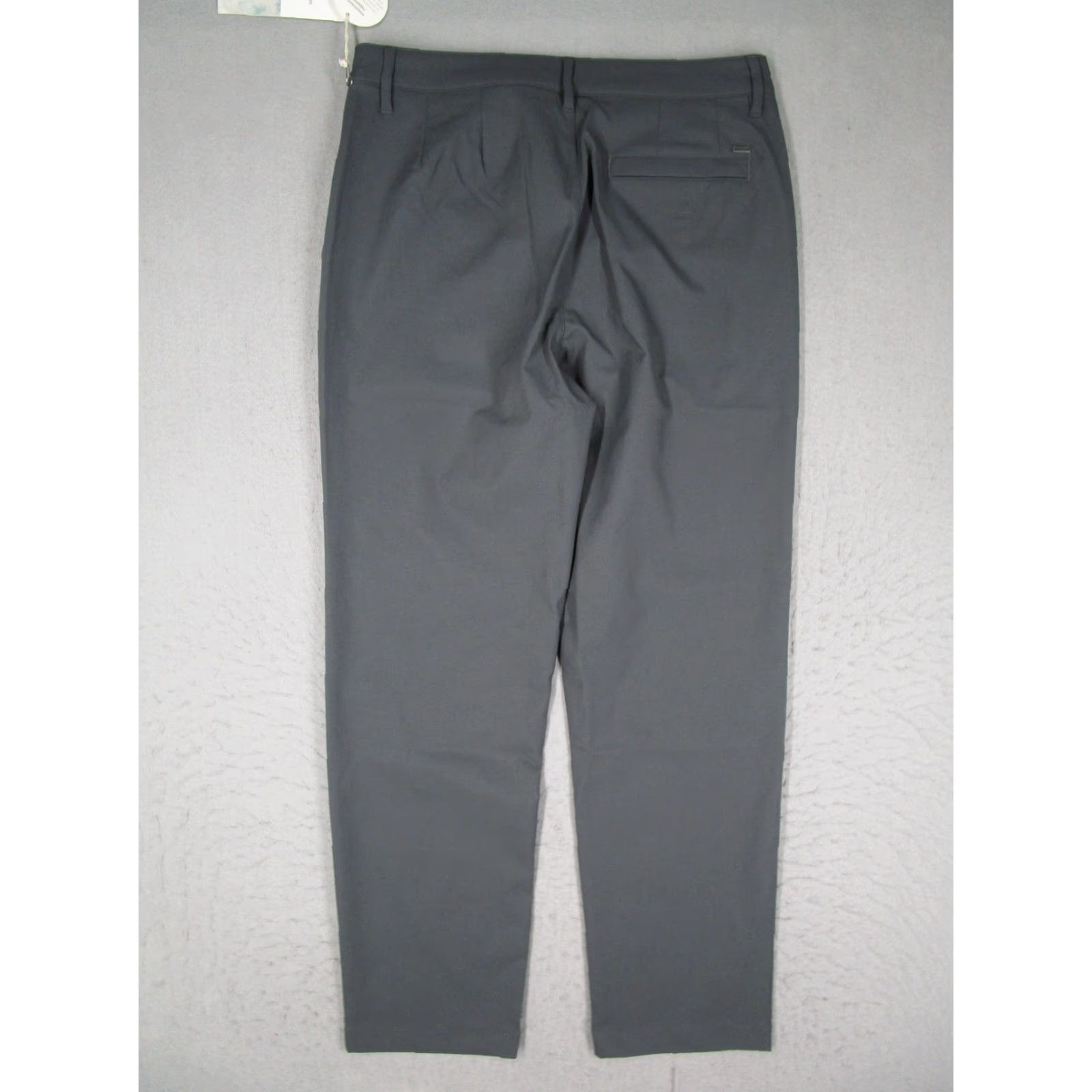 Vuori Vuori Mens Pants 30 Gray Cascade Crinkle Casual Relax V4001 30x29 Chino 5-Pocket Design Logo Modern Regular Mens Slim Tapered Office Casual Gray Size US 30 / EU 46 - 4 Thumbnail