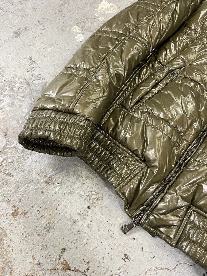 Daniele Alessandrini Daniele Alessandrini Green Patent Puffer British Puffer Jacket Size US M / EU 48-50 / 2 - 6 Thumbnail