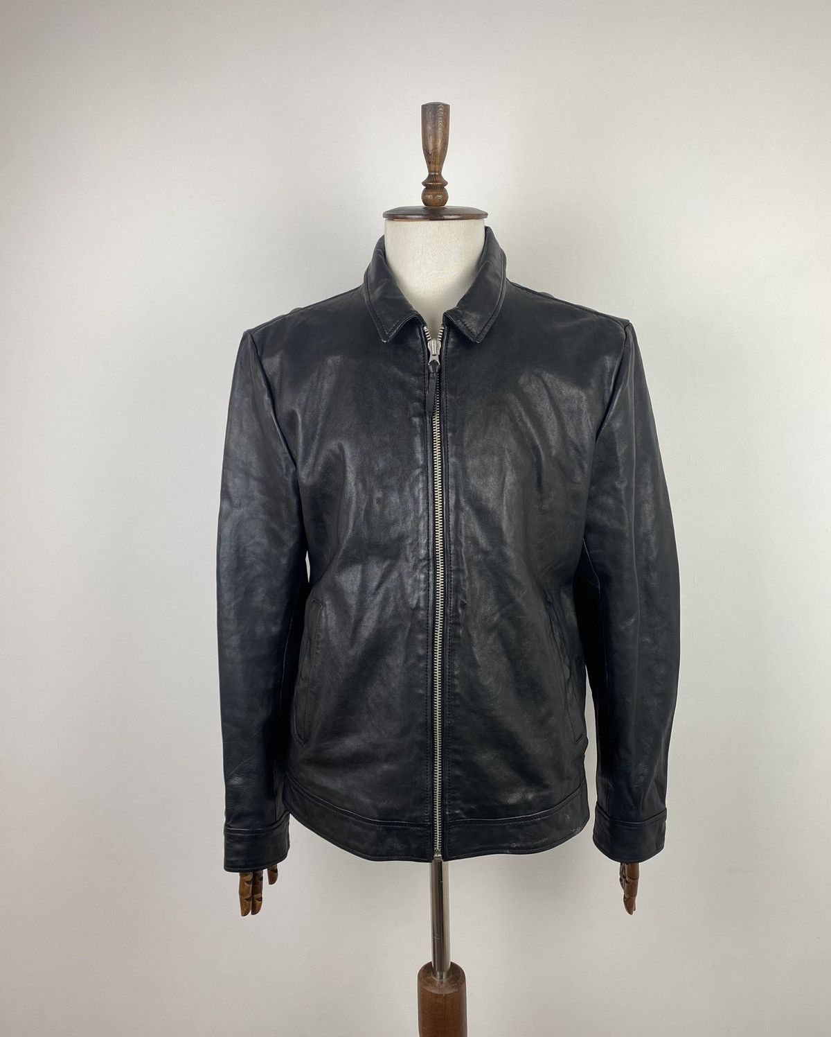 Superdry Men’s SuperDry Indie Coach Leather Jacket size XXL Size US XXL / EU 58 / 5 - 2 Thumbnail