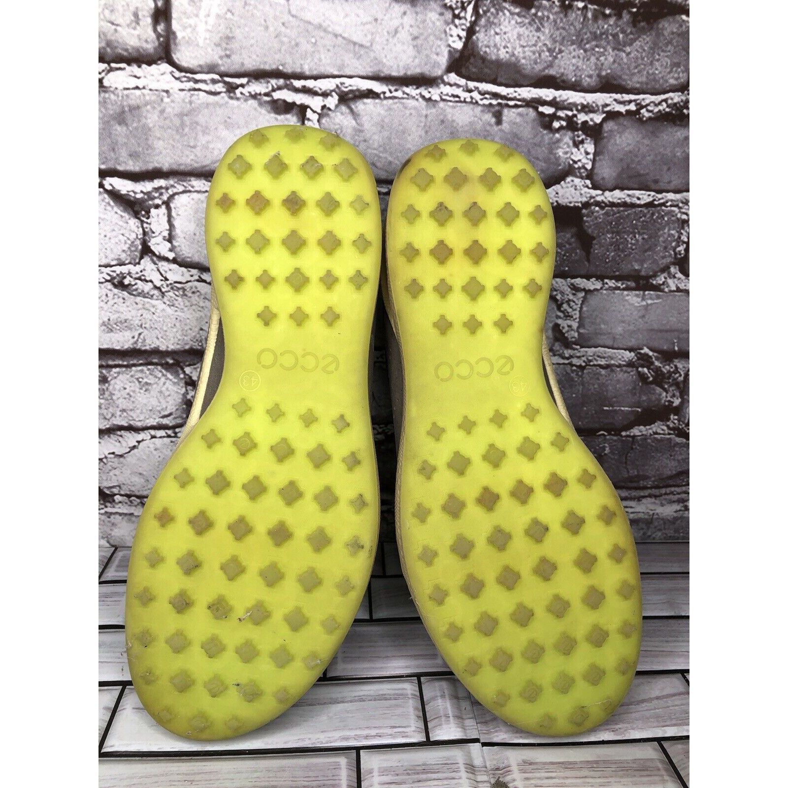 Ecco Ecco Biom Hybrid Gray Yak Leather Green Golf Shoes Spikeless Size US 10 / EU 43 - 6 Thumbnail