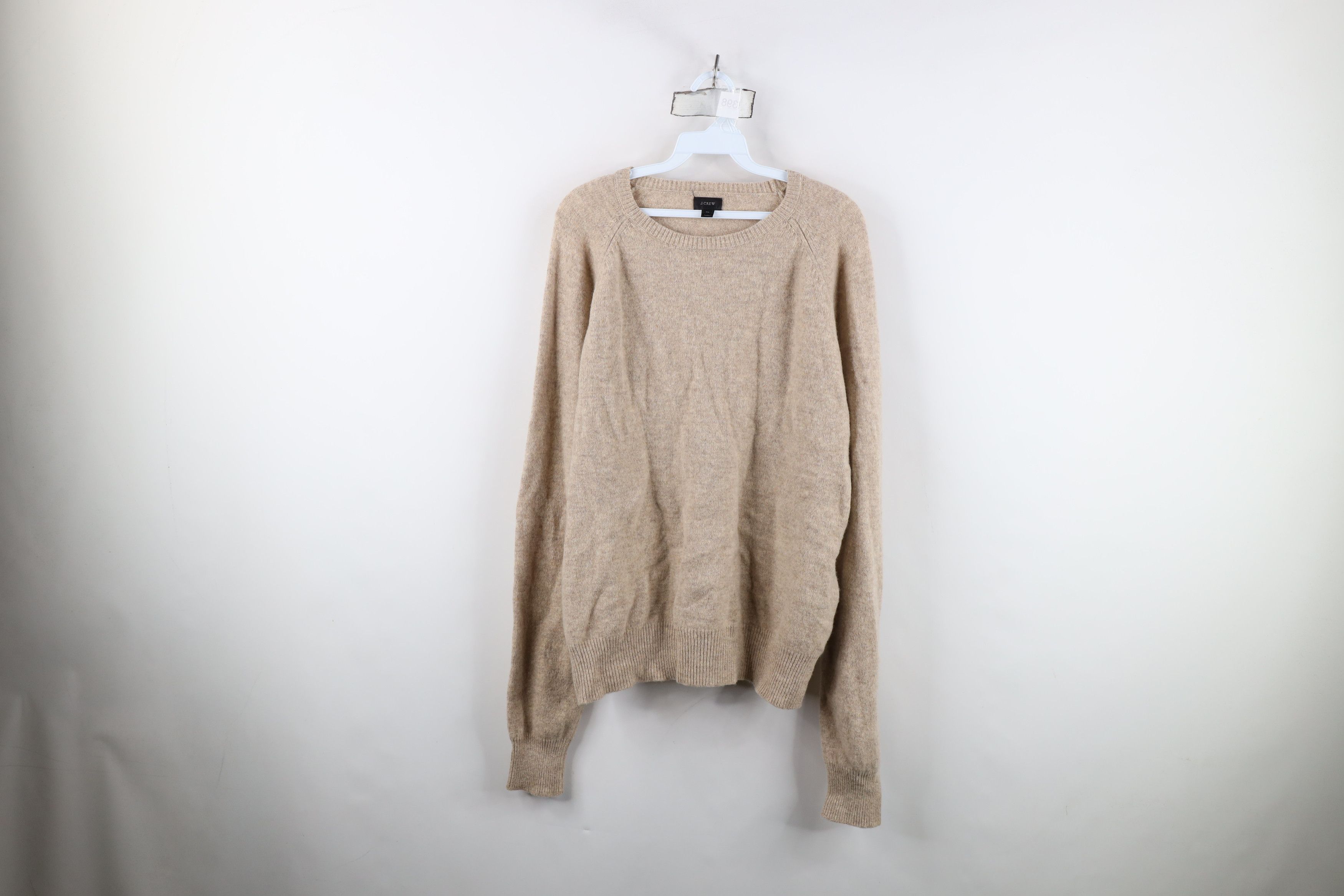 J.Crew J Crew Lambswool Knit Crewneck Sweater Heather Brown Size XL / US 12-14 / IT 48-50 - 1 Thumbnail