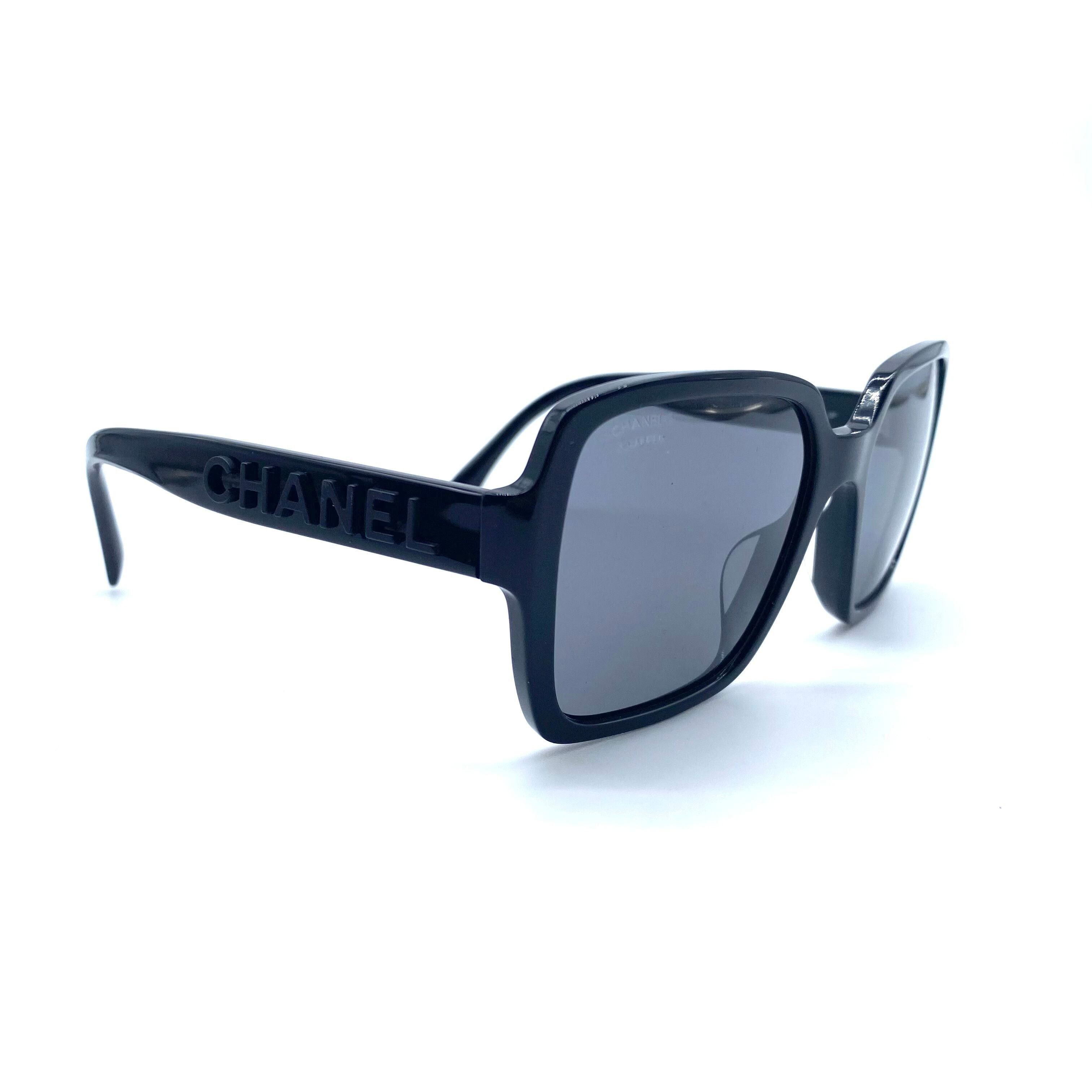 Chanel CHANEL Eyewear Sunglasses Black Size ONE SIZE - 3 Thumbnail